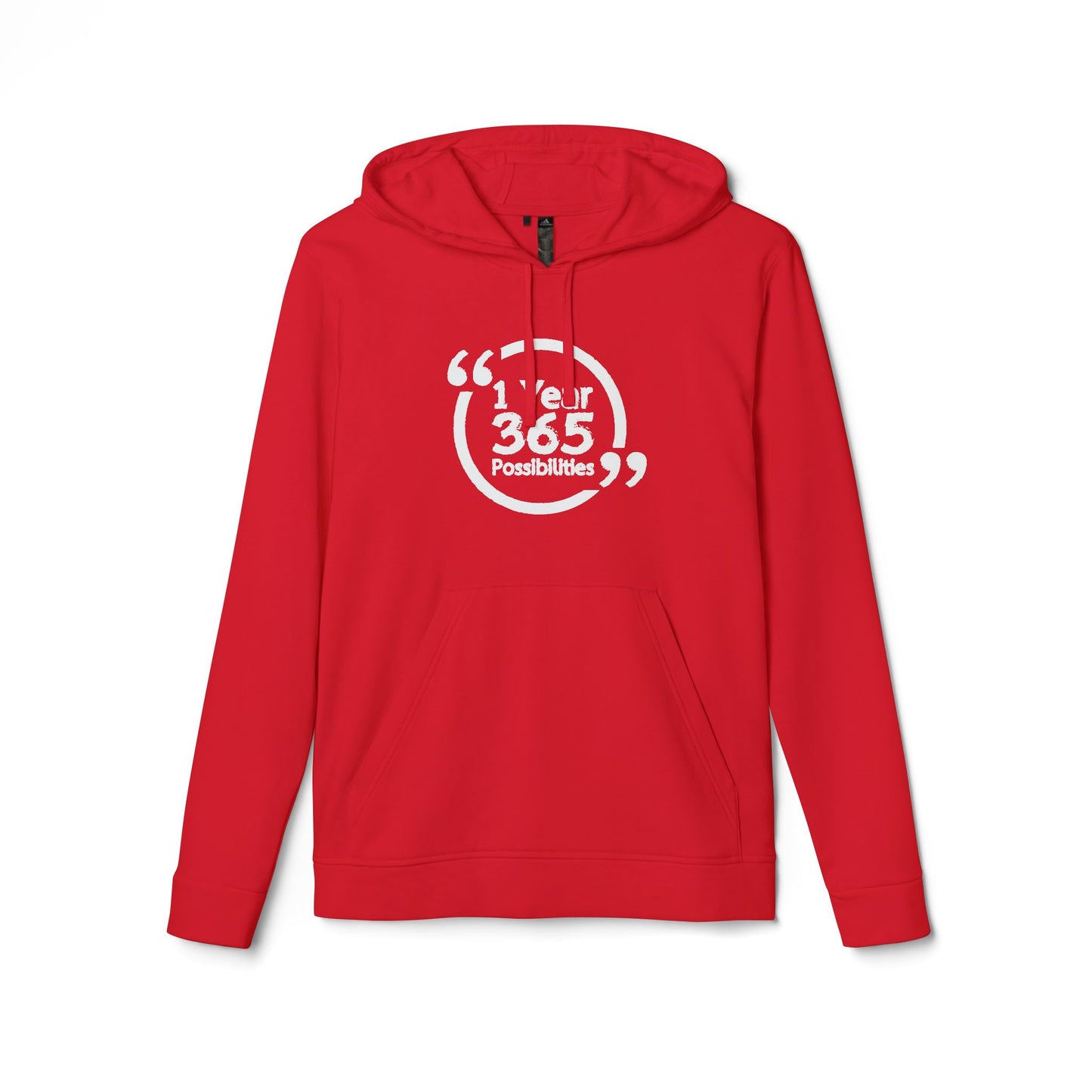 1 Year 365 Possibilities Adidas Unisex Fleece Hoodie