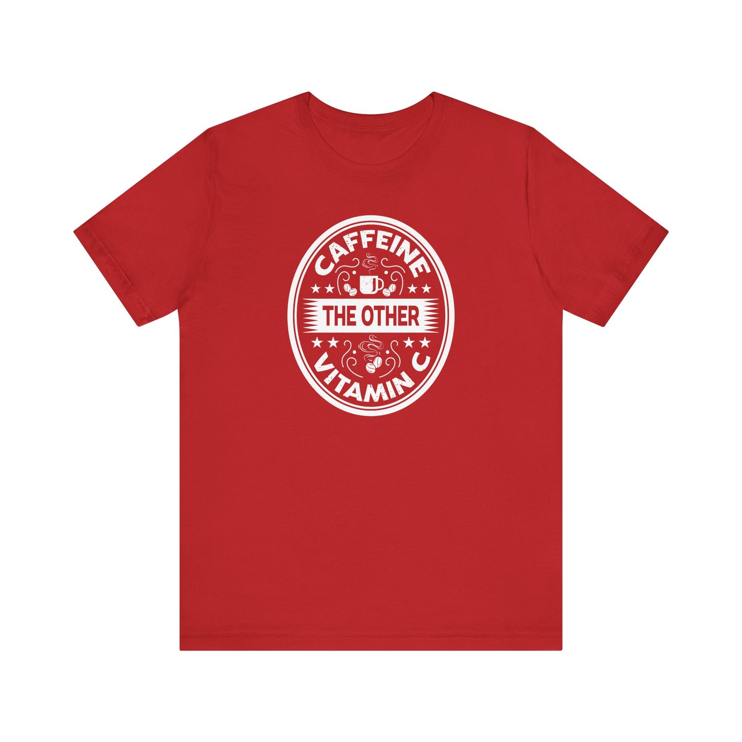 Caffeine The Other Vitamin C Unisex Jersey Short Sleeve Tee