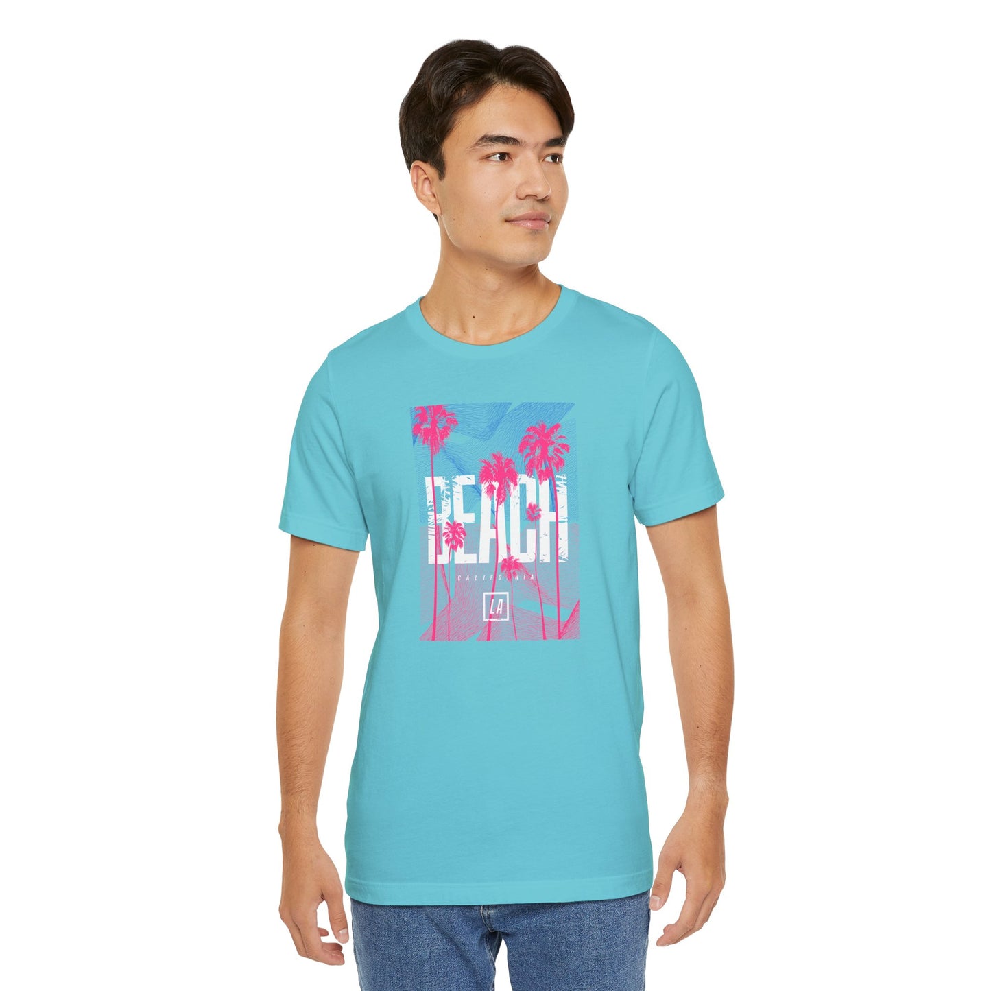Beach California Unisex Jersey Short Sleeve Tee