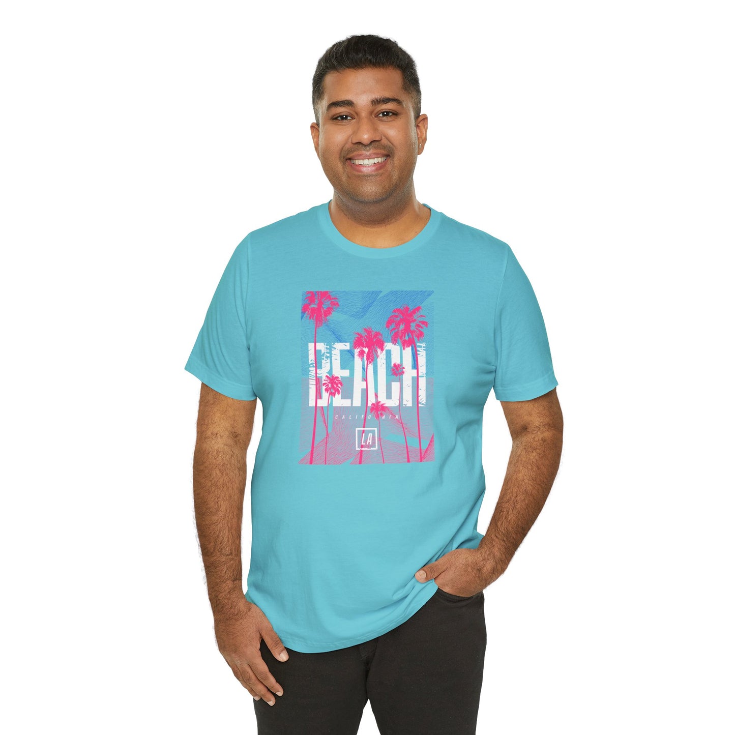 Beach California Unisex Jersey Short Sleeve Tee