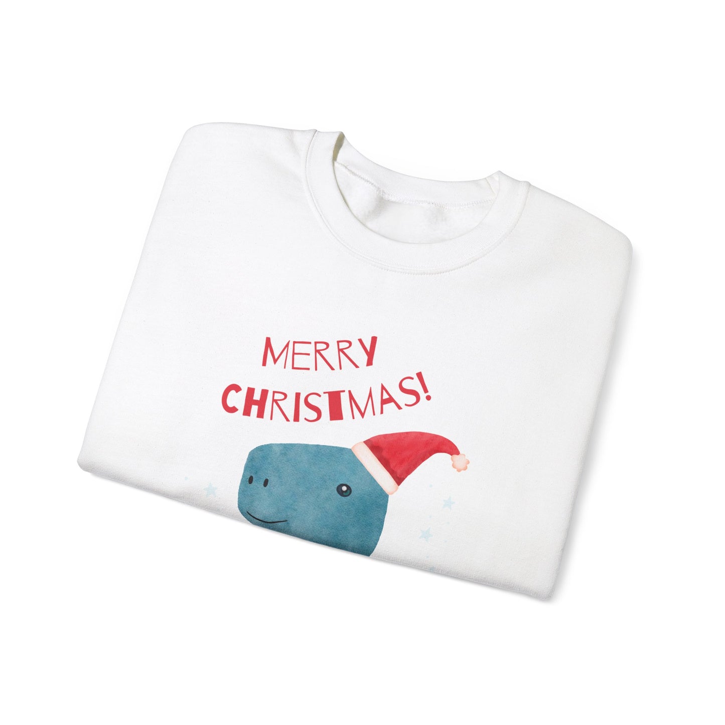 Unisex Heavy Blend Crewneck Sweatshirt Merry Christmas Dino 🎄🦖🎁