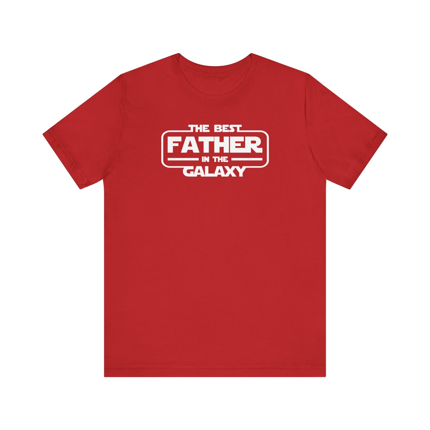 Best Father In The Galaxy Men's Jersey Short Sleeve Tee