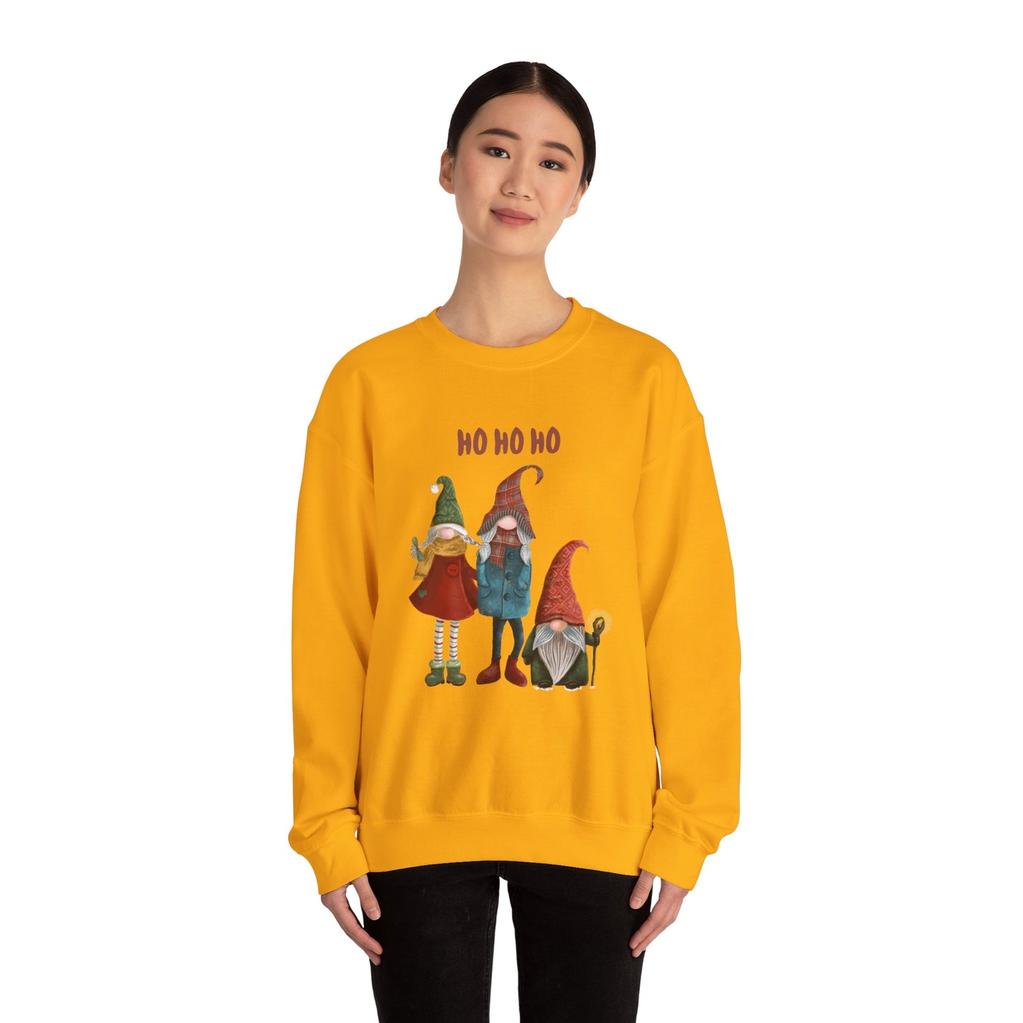 Unisex Heavy Blend Crewneck Sweatshirt Santa's Elves in Disguise 🎅✨