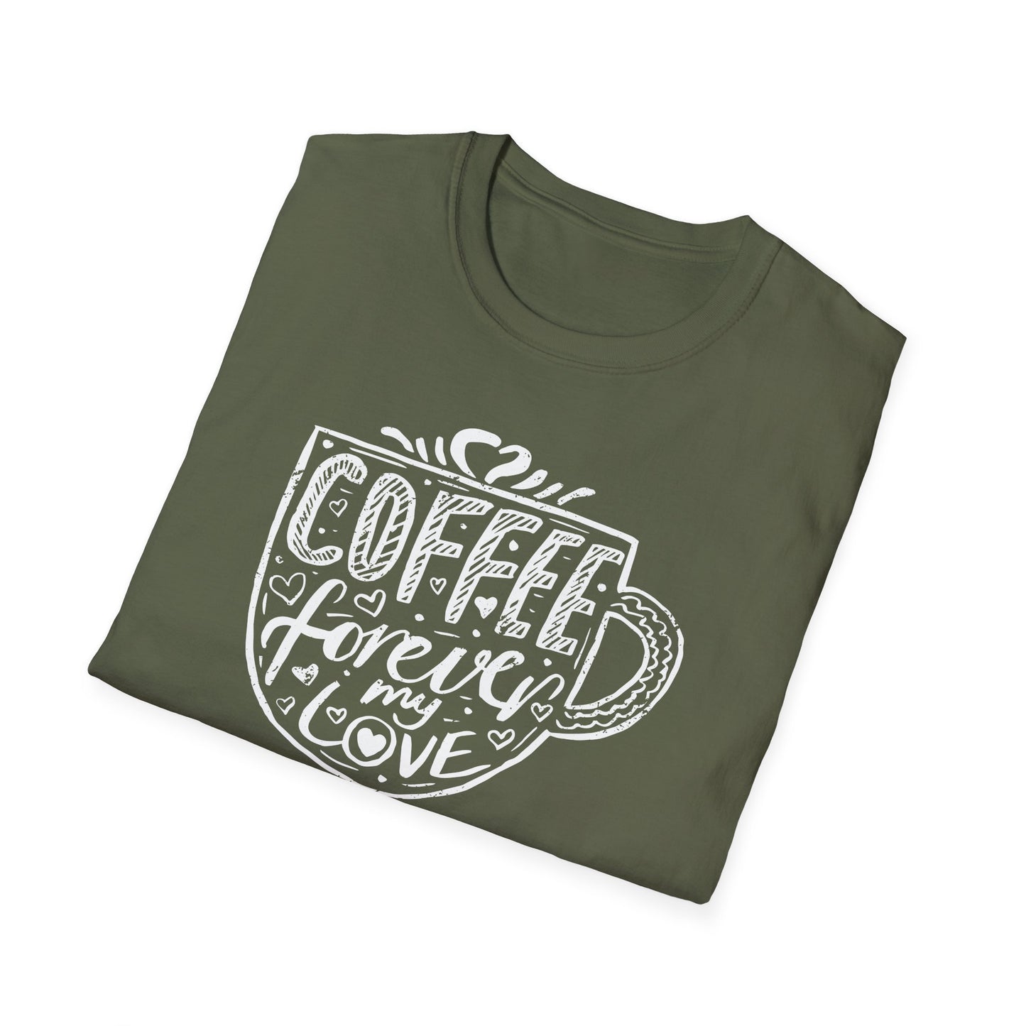 Coffee Forever My Love Softstyle T-Shirt