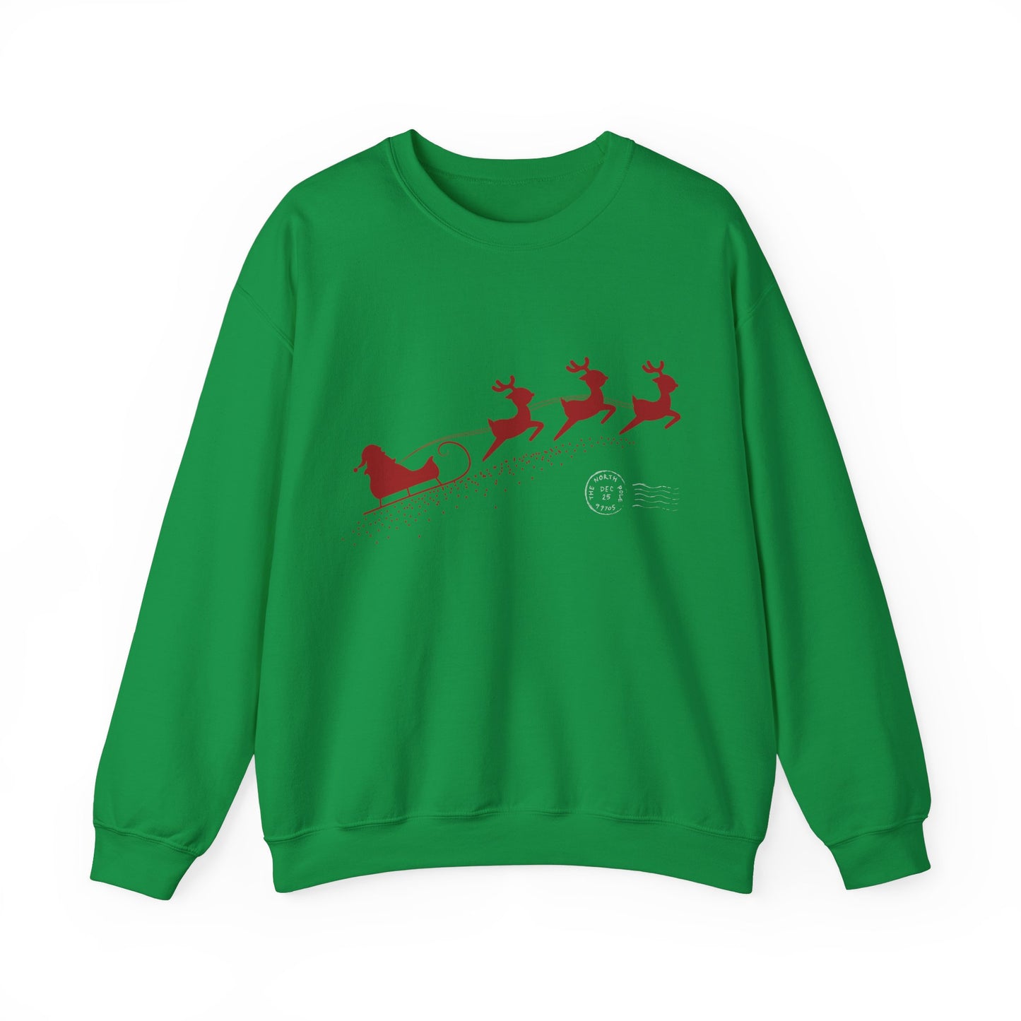 Unisex Heavy Blend Crewneck Sweatshirt  Santa's Sleigh Adventure 🎅✈️❄️