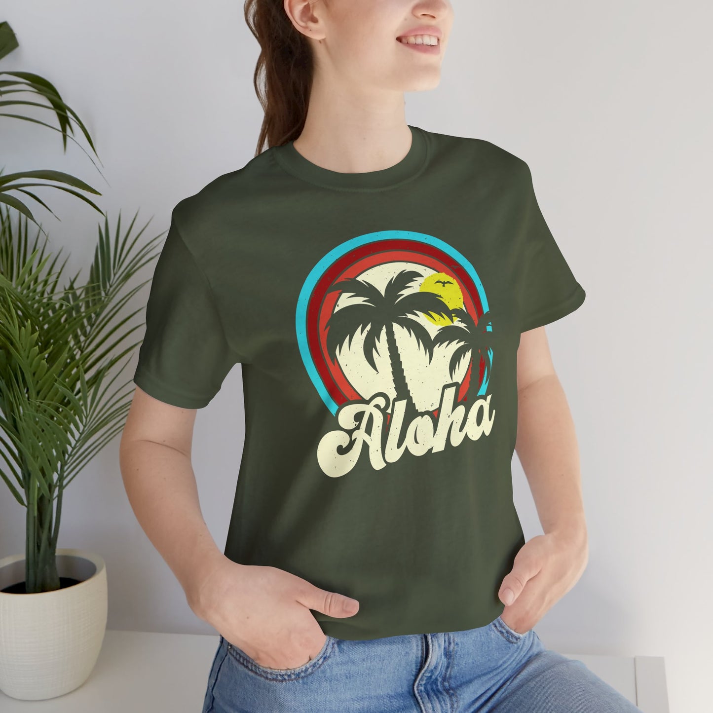 Aloha Unisex Jersey Short Sleeve Tee