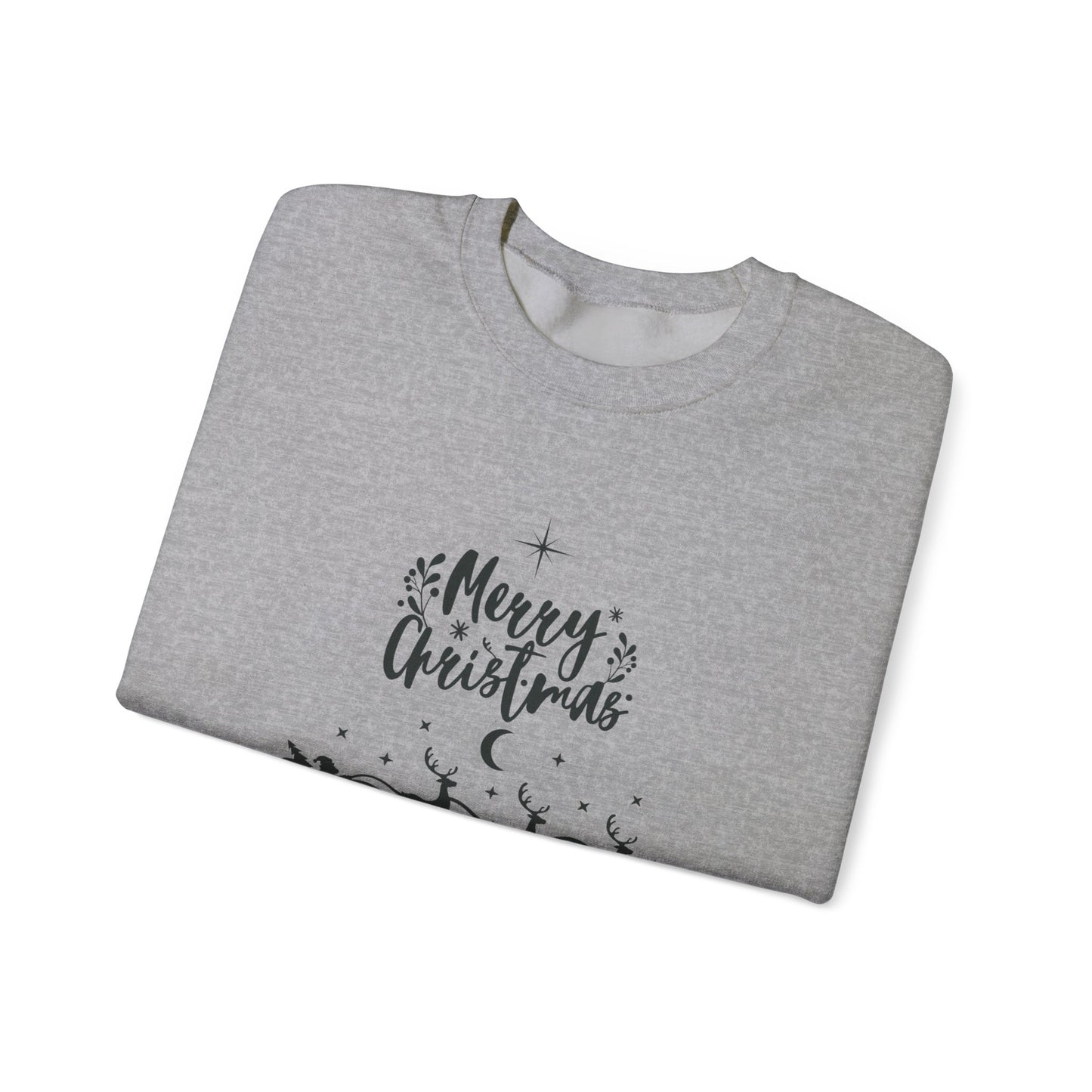 Unisex Heavy Blend Crewneck Sweatshirt Santa's Sleigh 🎅✨🎉