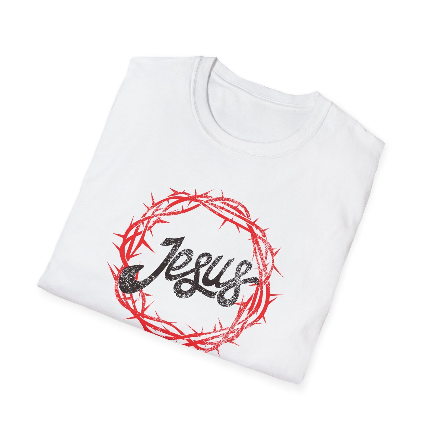 Jesus Crown of Thorns Softstyle T-Shirt