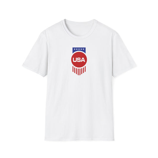 Patriotic Shield Unisex Softstyle T-Shirt