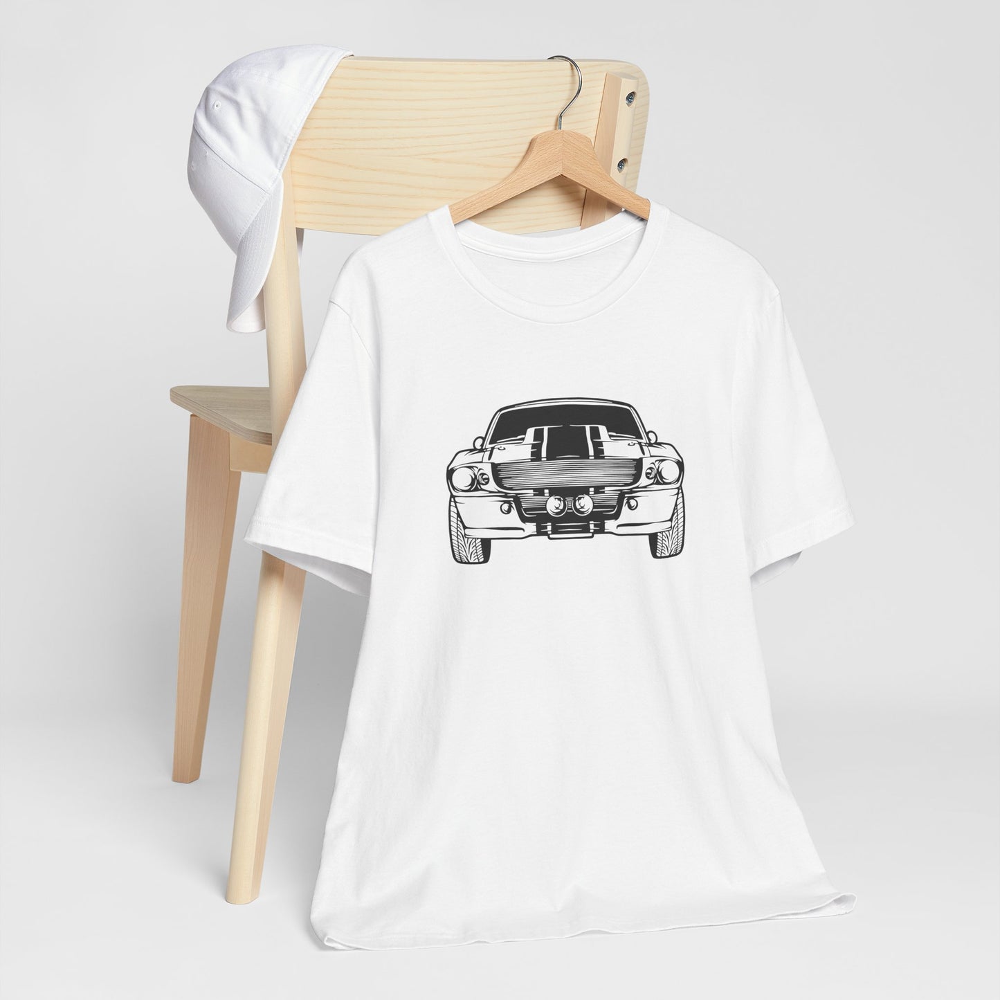 1967 Shelby Mustang GT500 Fastback Men's Jersey Short Sleeve Tee