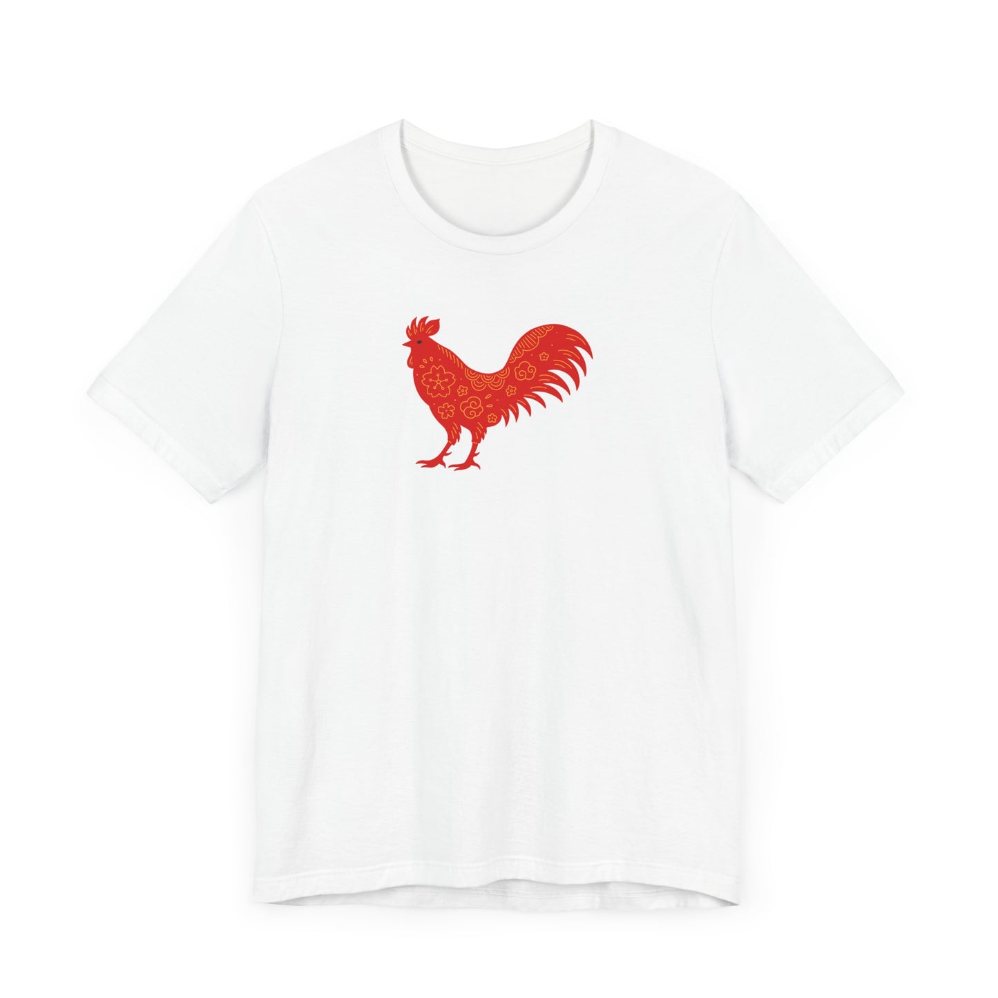 Unisex Jersey Short Sleeve Tee Chinese Zodiac Year of the Rooster