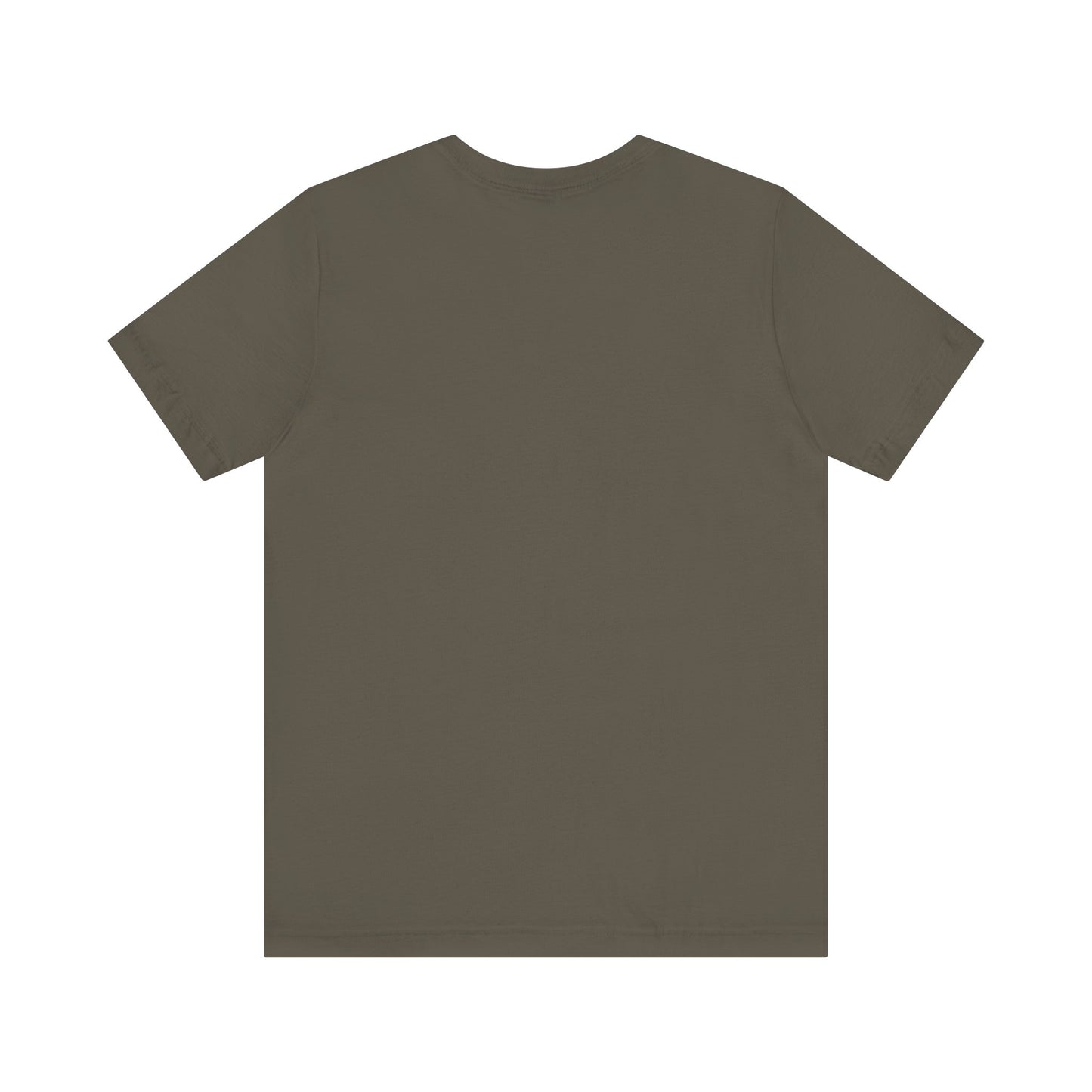 Christ is Risen Heart Shaped Orange Print Unisex Jersey Short Sleeve Tee