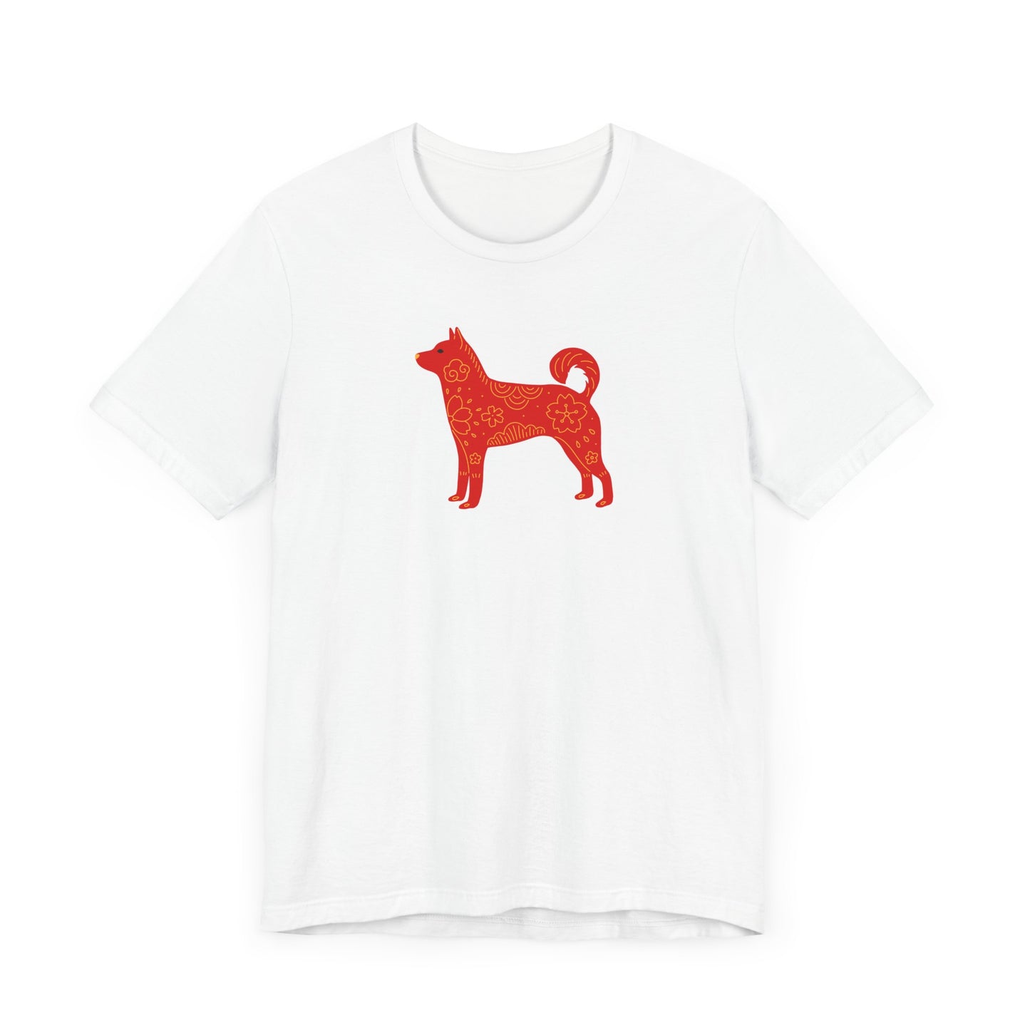 Unisex Jersey Short Sleeve Tee Pawsitively Adorable Year of the Dog