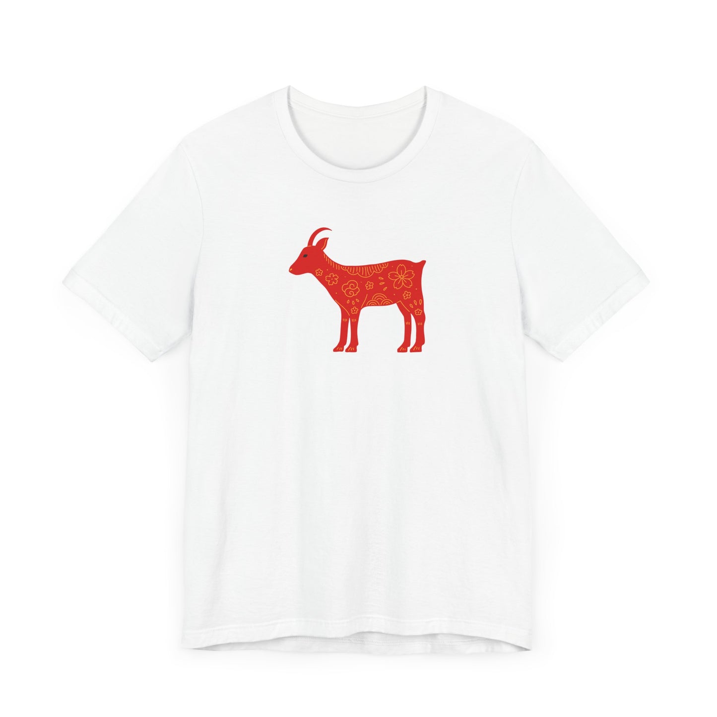 Unisex Jersey Short Sleeve Tee Chinese Zodiac Goat