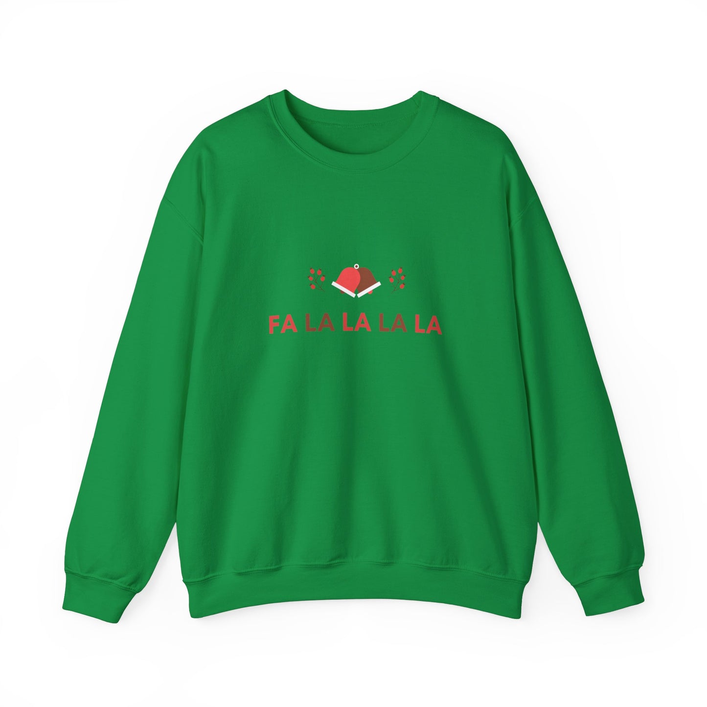 Unisex Heavy Blend Crewneck Sweatshirt Fa La La La La 🎶🔔🦌