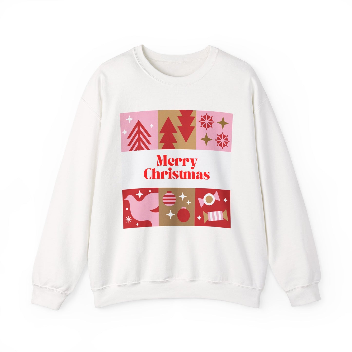 Christmas Montage 🎄💖✨ Unisex Heavy Blend Crewneck Sweatshirt