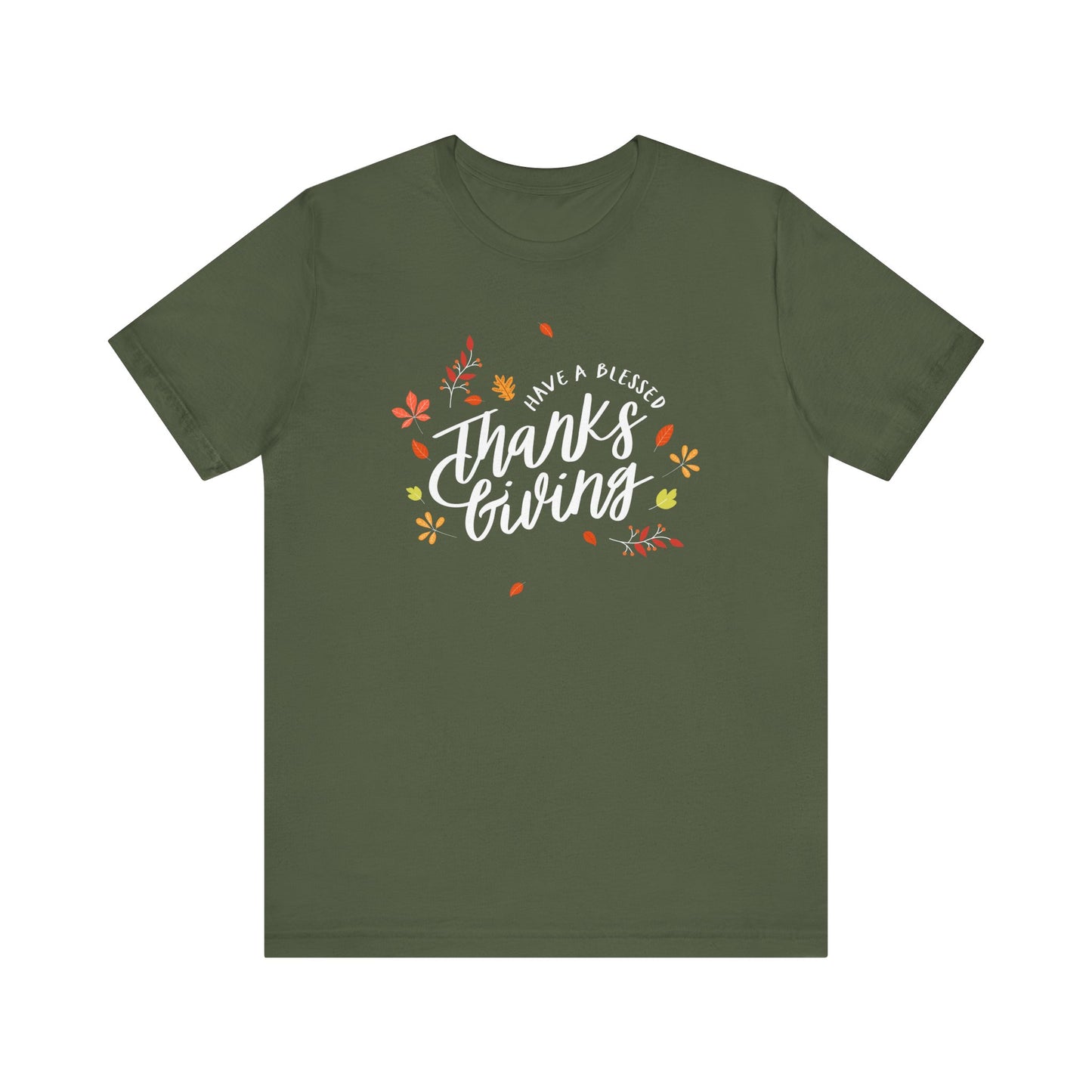 Have A Blessed Thanksgiving Unisex Jersey Short Sleeve Tee