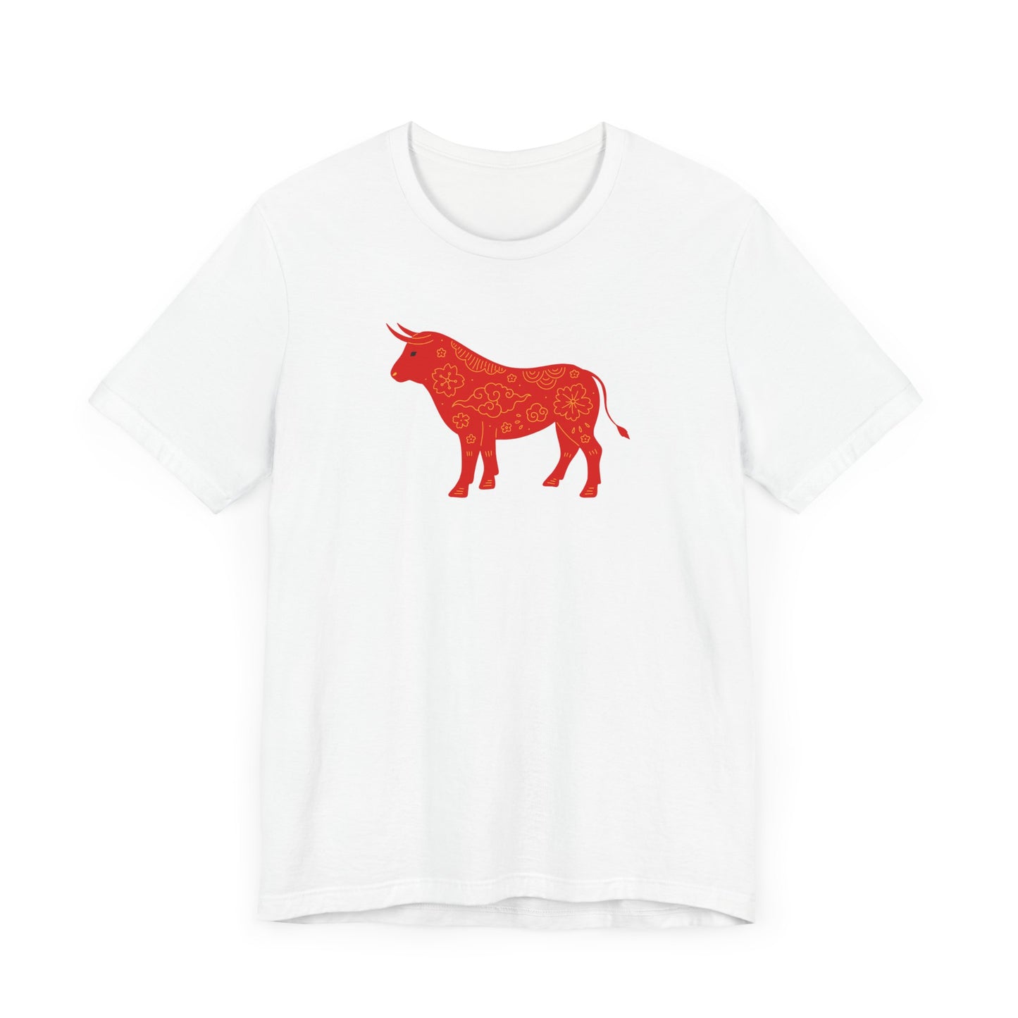 Unisex Jersey Short Sleeve Tee Chinese Zodiac Year of the Ox