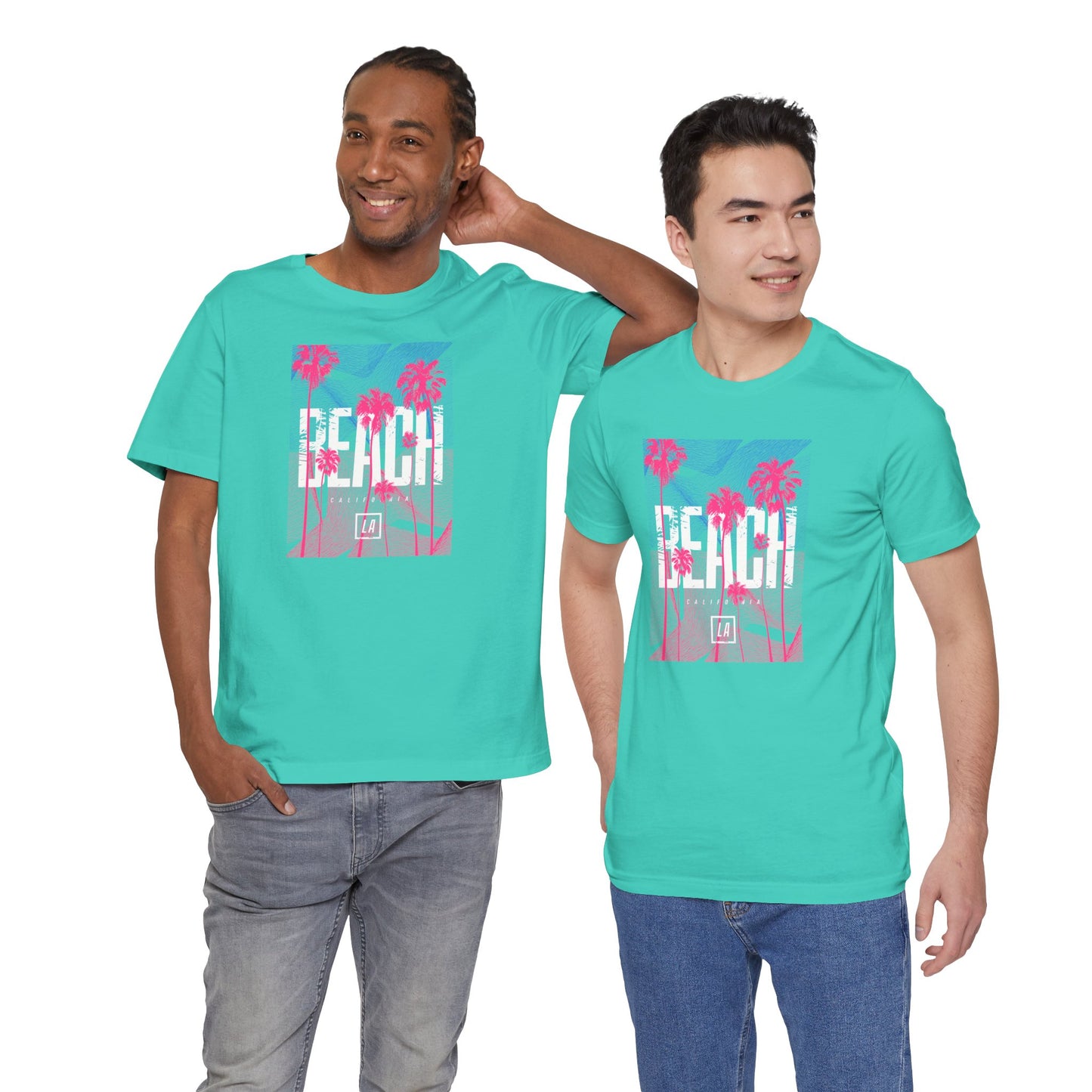Beach California Unisex Jersey Short Sleeve Tee