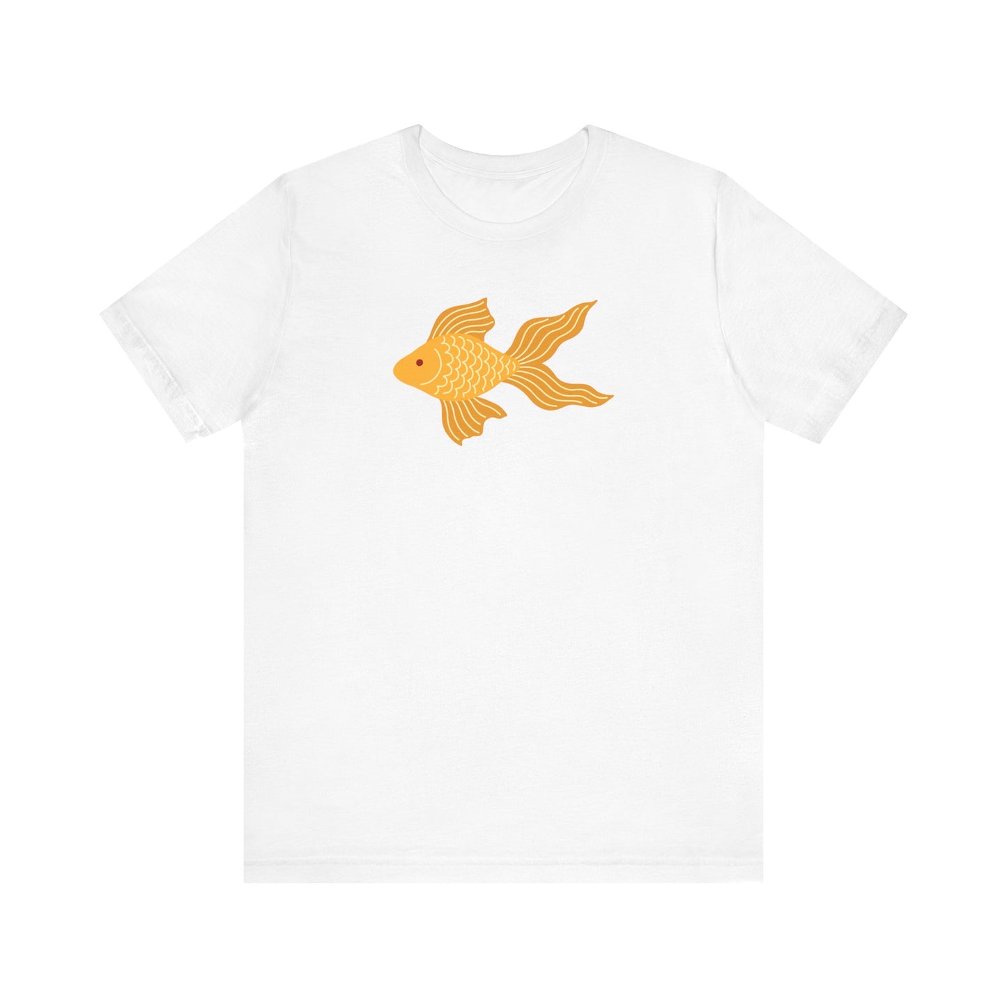 Unisex Jersey Short Sleeve Tee Chinese Goldfish Prosperity & Style