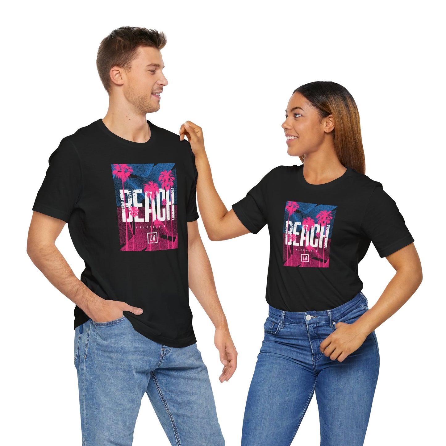 Beach California Unisex Jersey Short Sleeve Tee