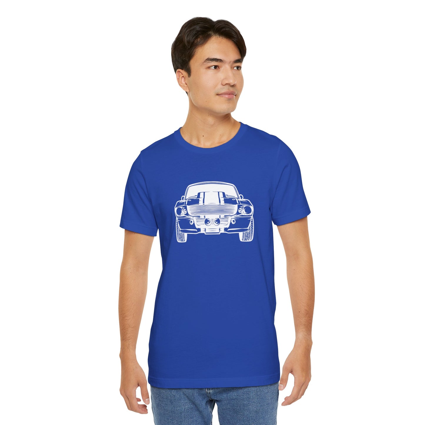 1967 Shelby Mustang GT500 Fastback Men's Jersey Short Sleeve Tee