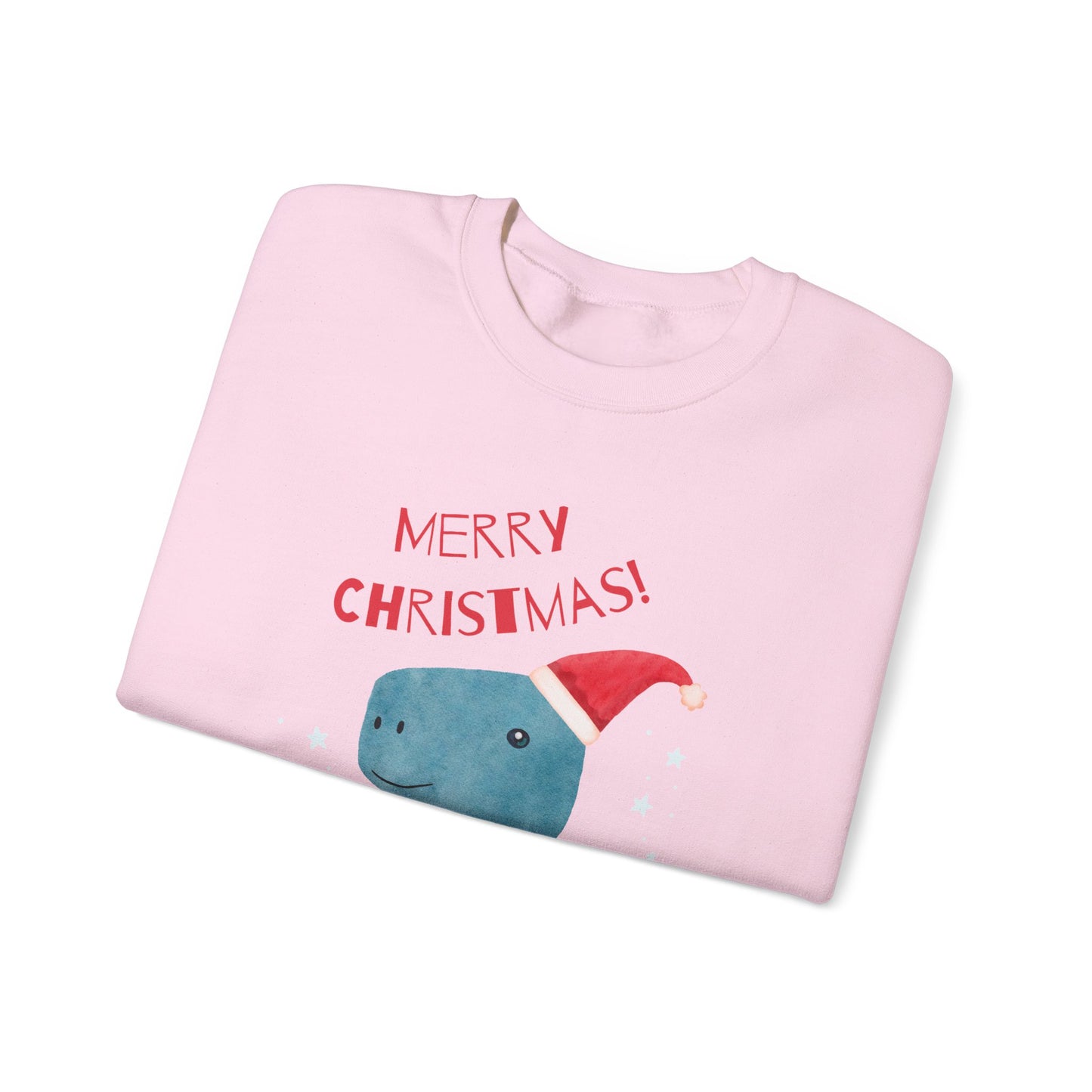 Merry Christmas Dino 🎄🦖🎁 Unisex Heavy Blend Crewneck Sweatshirt