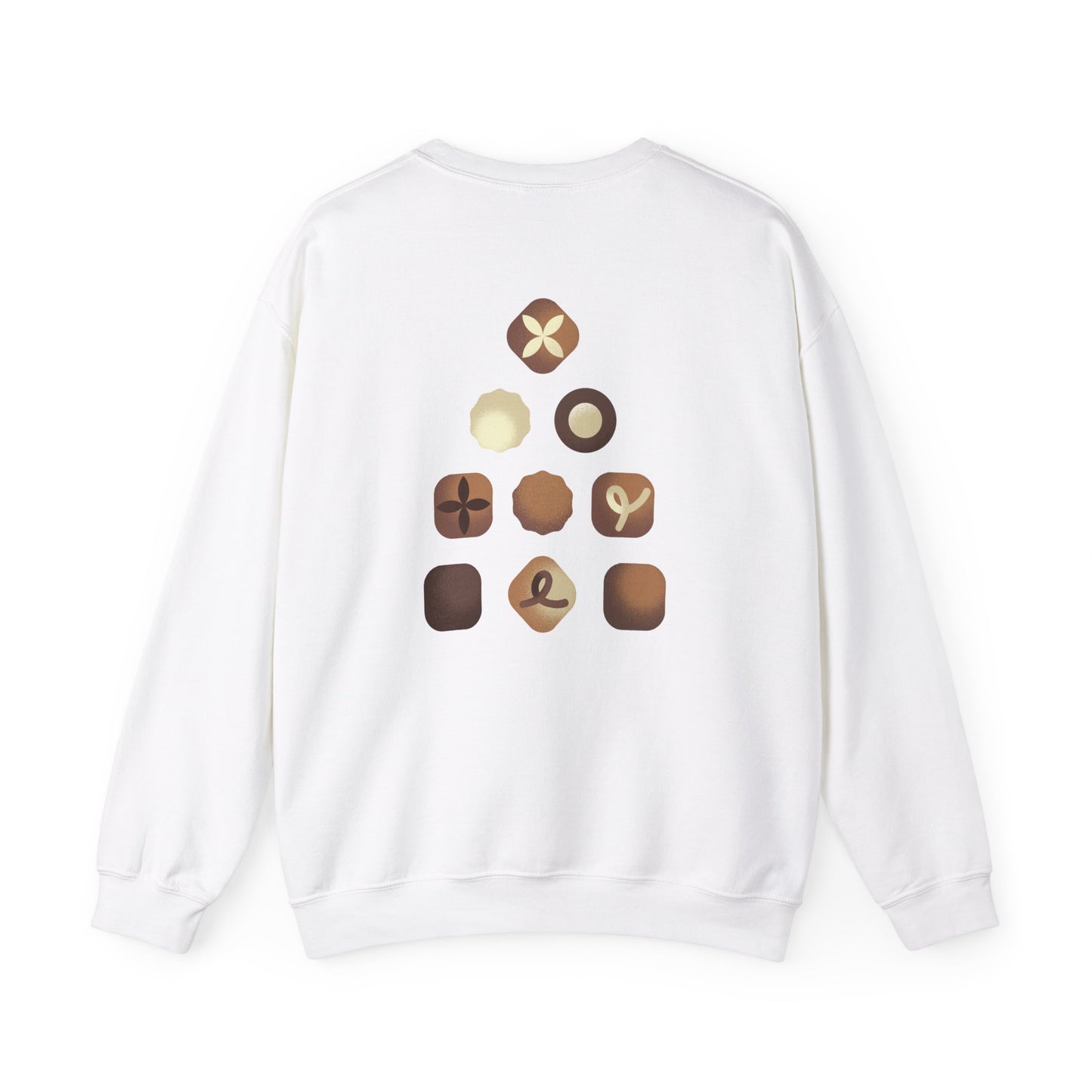 Unisex Heavy Blend Crewneck Sweatshirt Hot Cocoa Ready 🎄☕🍫