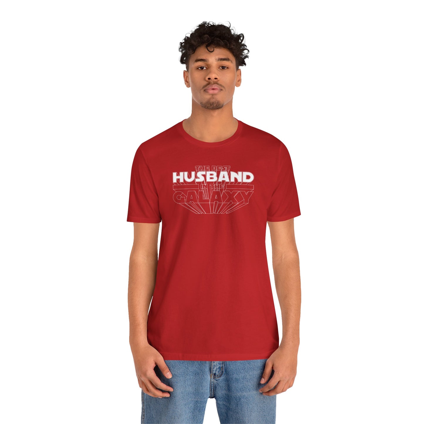 Best Husband In The Galaxy Men's Jersey Short Sleeve Tee