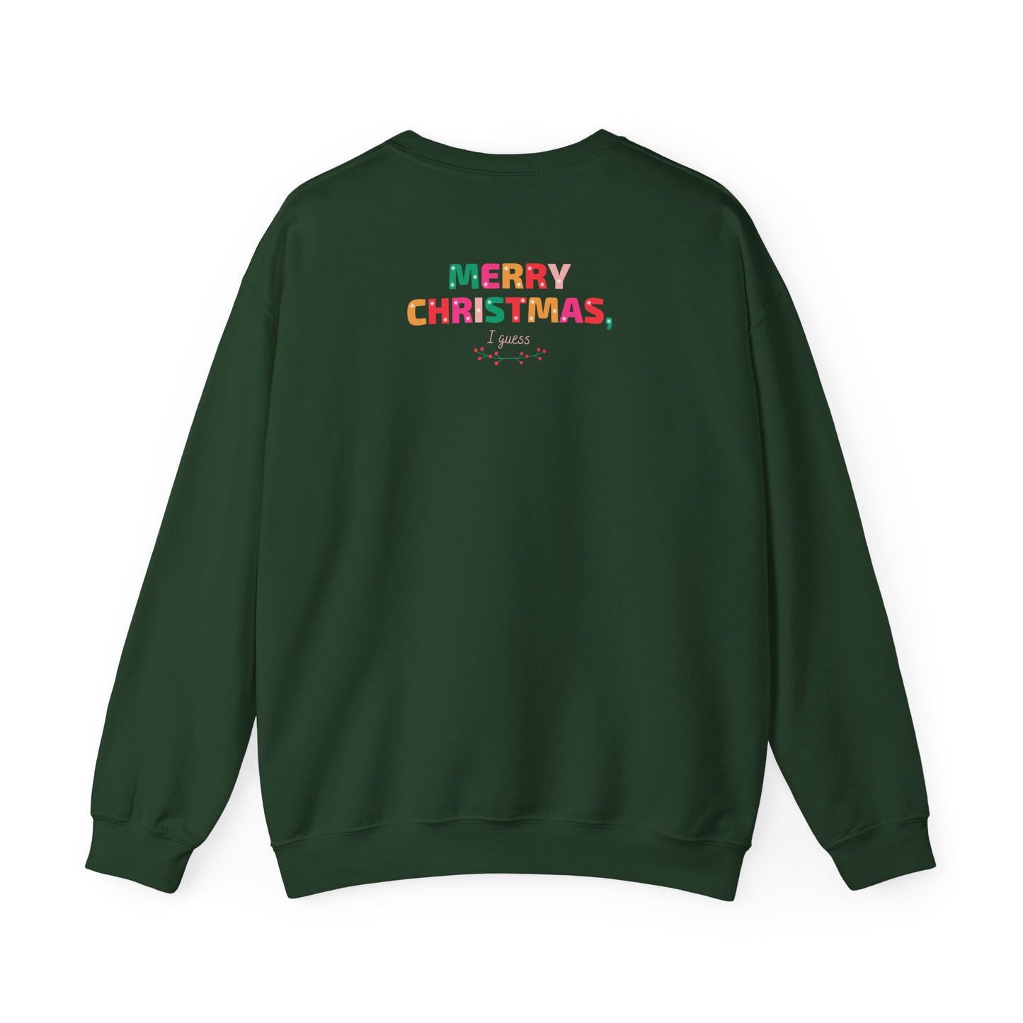 Unisex Heavy Blend Crewneck Sweatshirt Ew, People & Merry Christmas, I Guess 🎄✨
