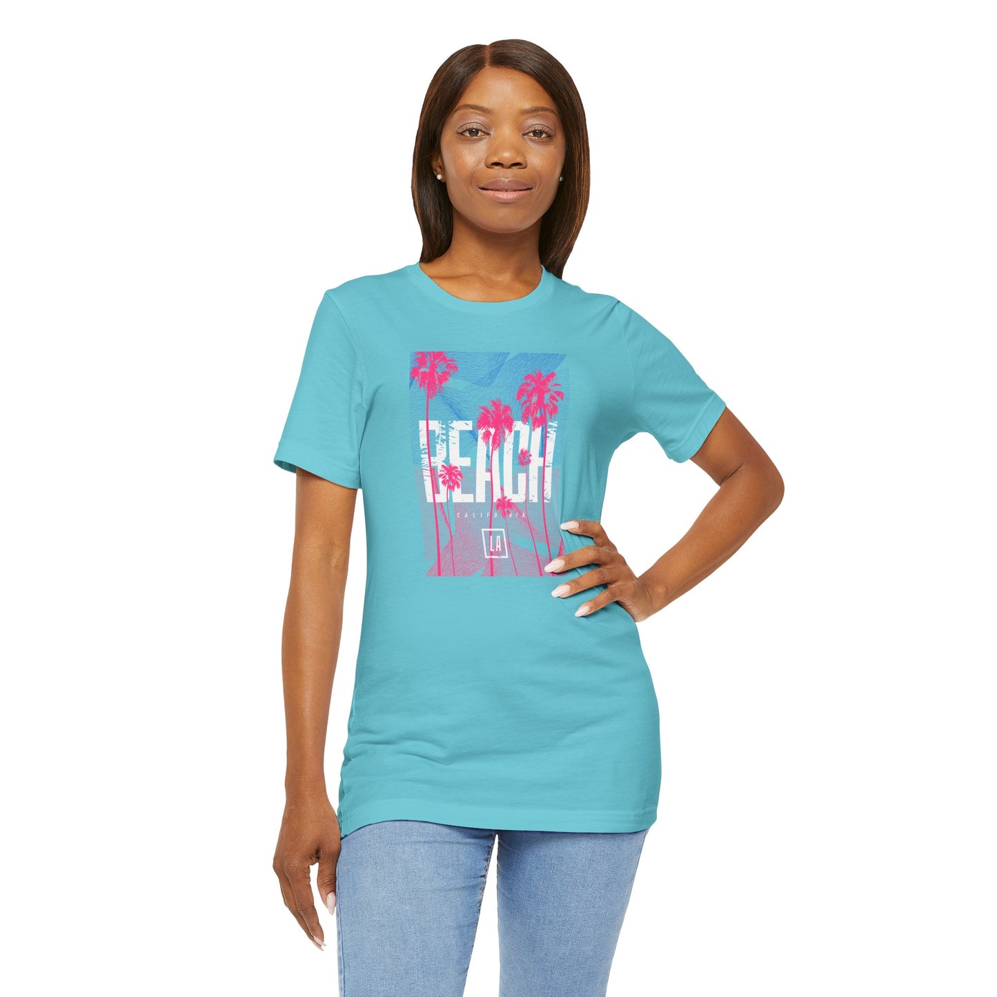 Beach California Unisex Jersey Short Sleeve Tee