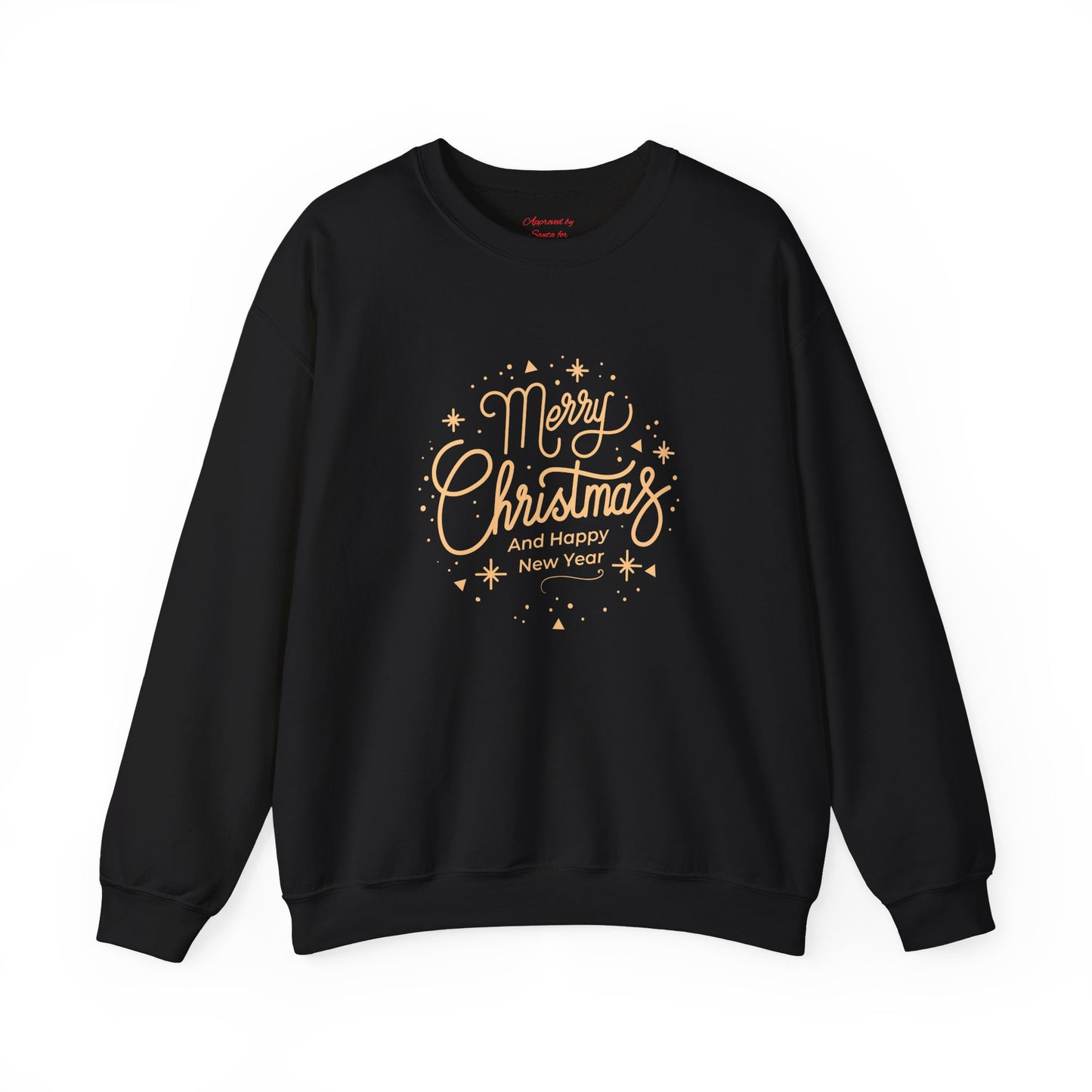 Unisex Heavy Blend Crewneck Sweatshirt Merry Christmas & Happy New Year 🎄✨❄️