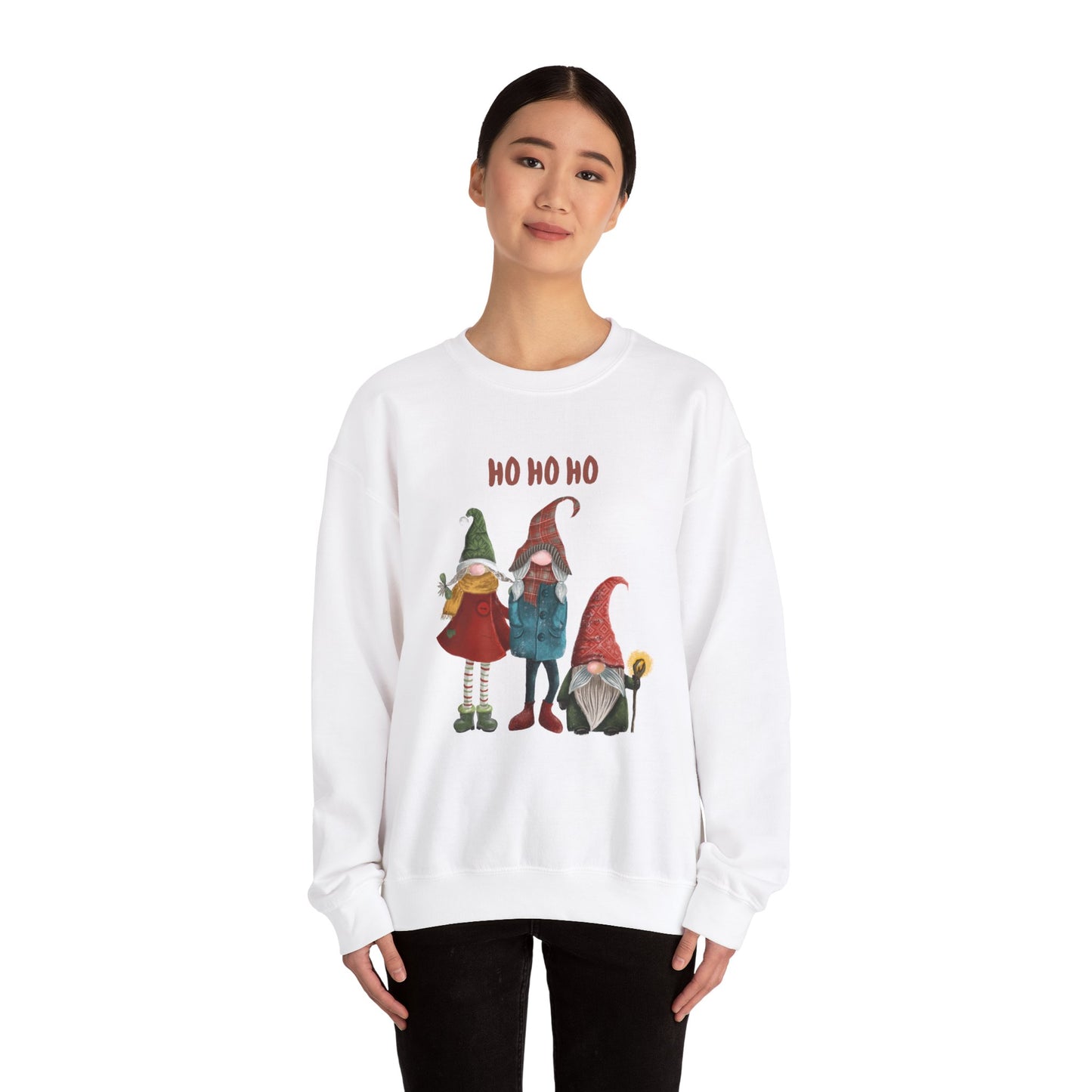 Unisex Heavy Blend Crewneck Sweatshirt Santa's Elves in Disguise 🎅✨