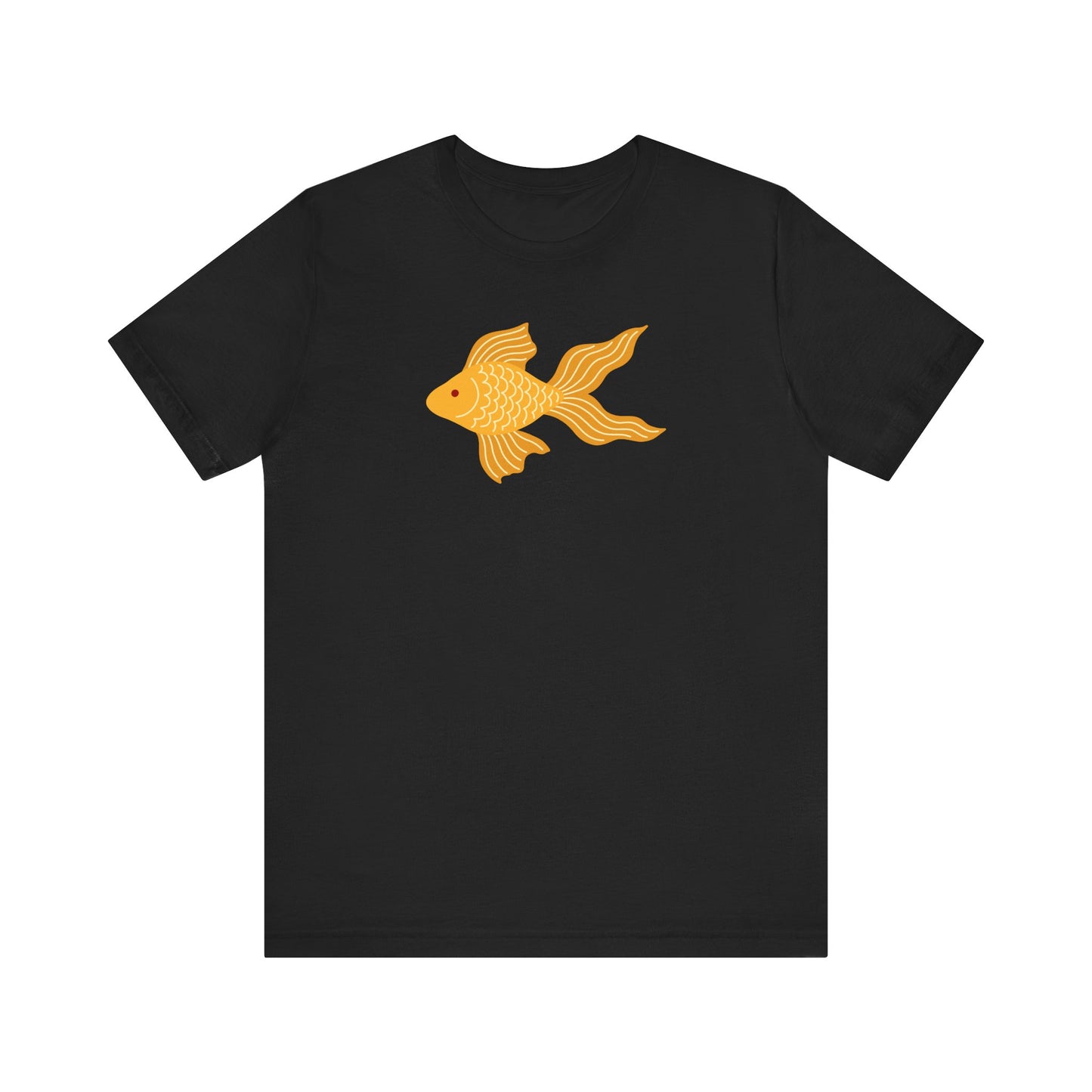 Unisex Jersey Short Sleeve Tee Chinese Goldfish Prosperity & Style