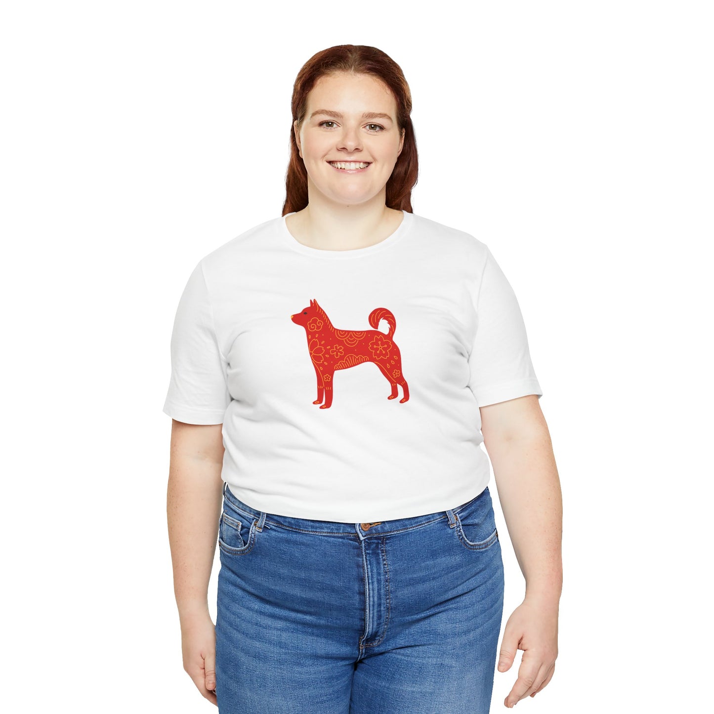 Pawsitively Adorable Year of the Dog Unisex Jersey Short Sleeve Tee