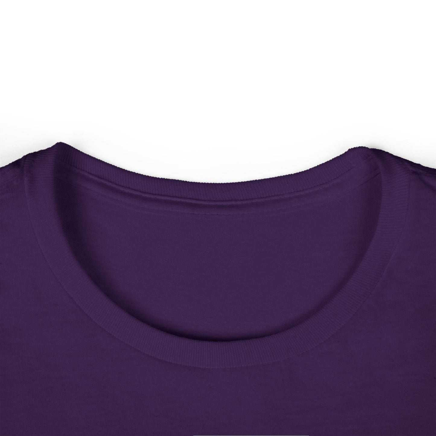 Women's Softstyle Tee Best Mom Purple Color Print