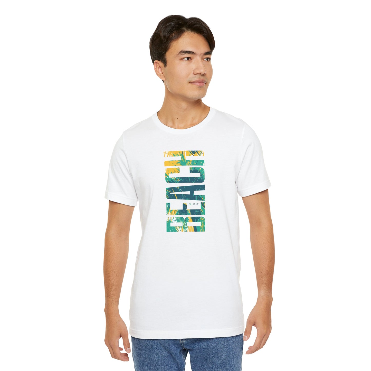 Beach Ca 90401 Unisex Jersey Short Sleeve Tee
