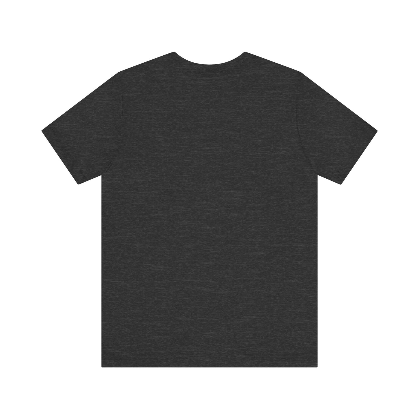 Christ is Risen Heart Shaped Orange Print Unisex Jersey Short Sleeve Tee