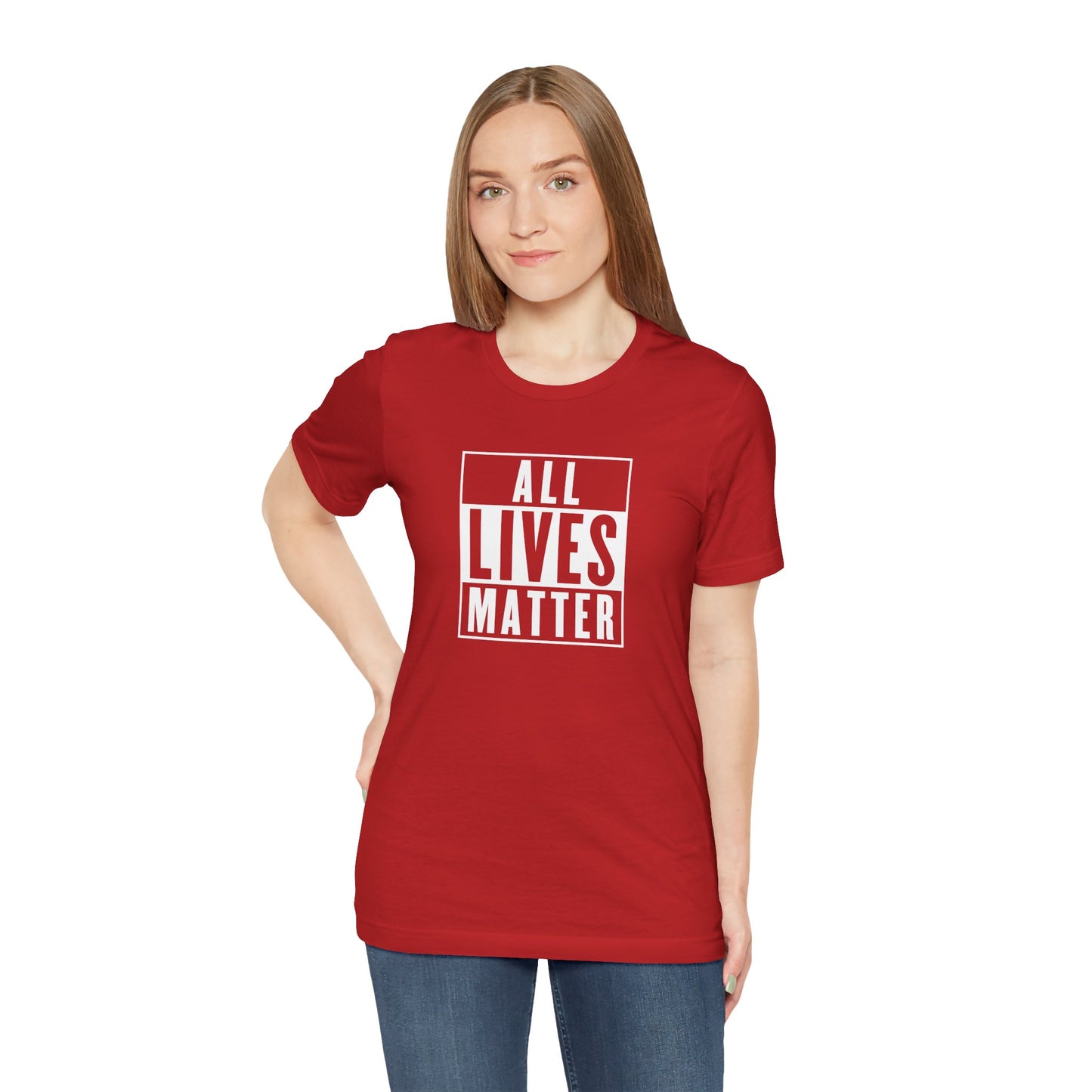 All Lives Matter ✊🏽🖤 Unisex Jersey Short Sleeve Tee