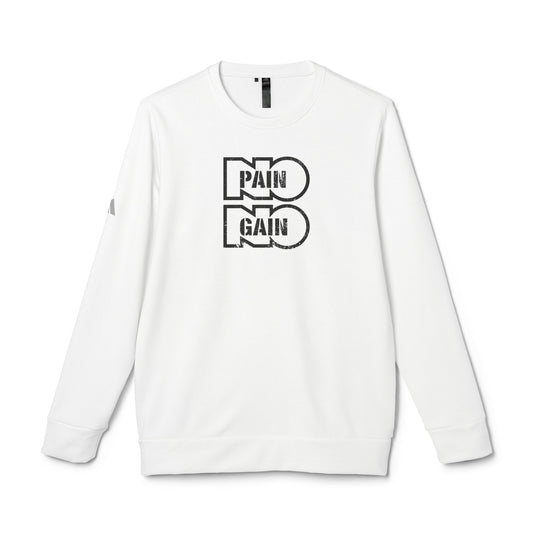 No Pain No Gain Adidas Unisex Cozy Fleece Sweatshirt