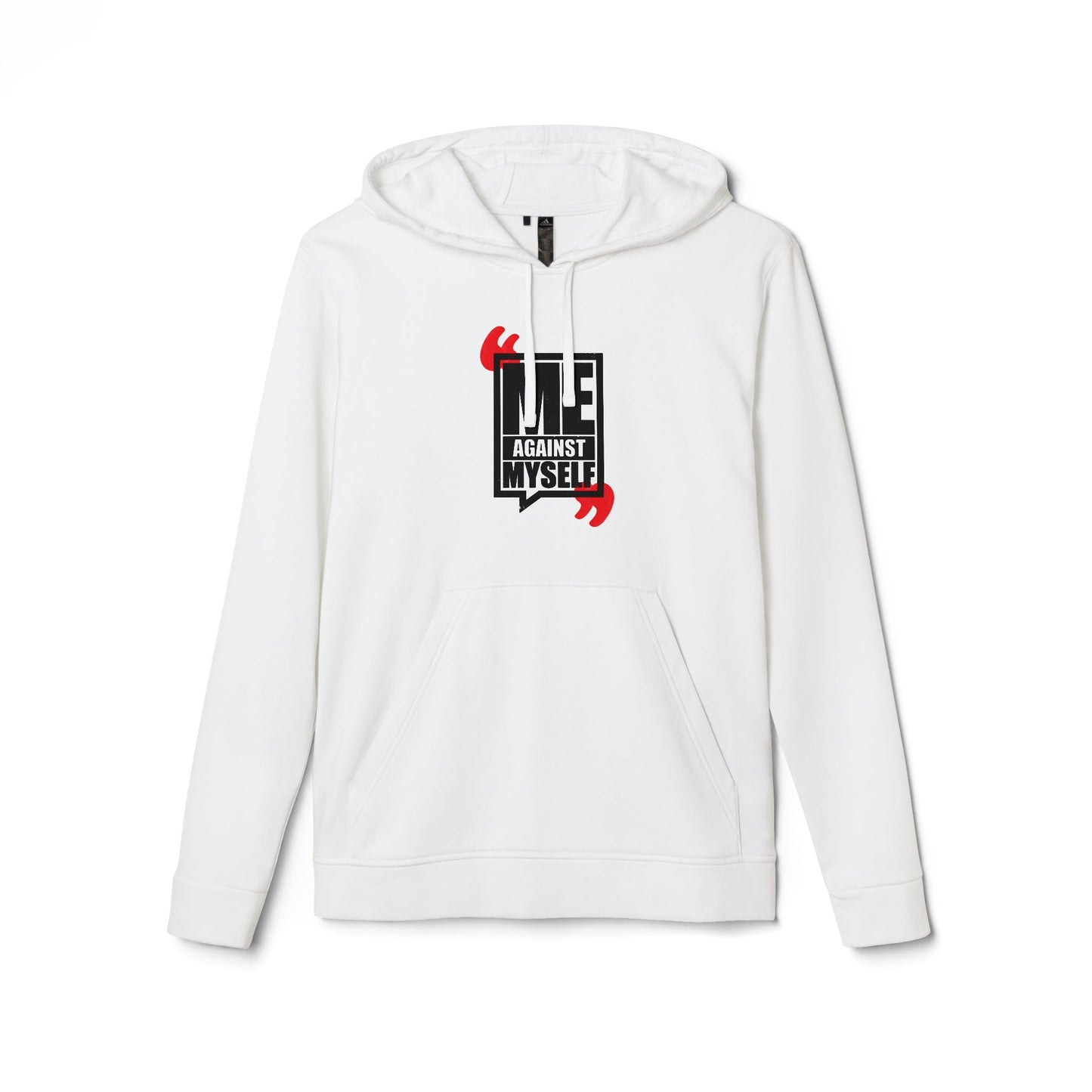 Me Against Myself Adidas Unisex Cozy Fleece Hoodie