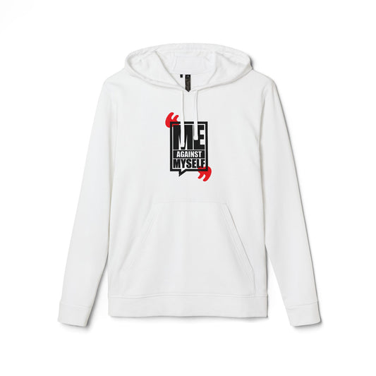Me Against Myself Adidas Unisex Cozy Fleece Hoodie