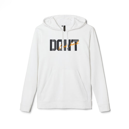 Don't Look Back Adidas Unisex Cozy Fleece Hoodie