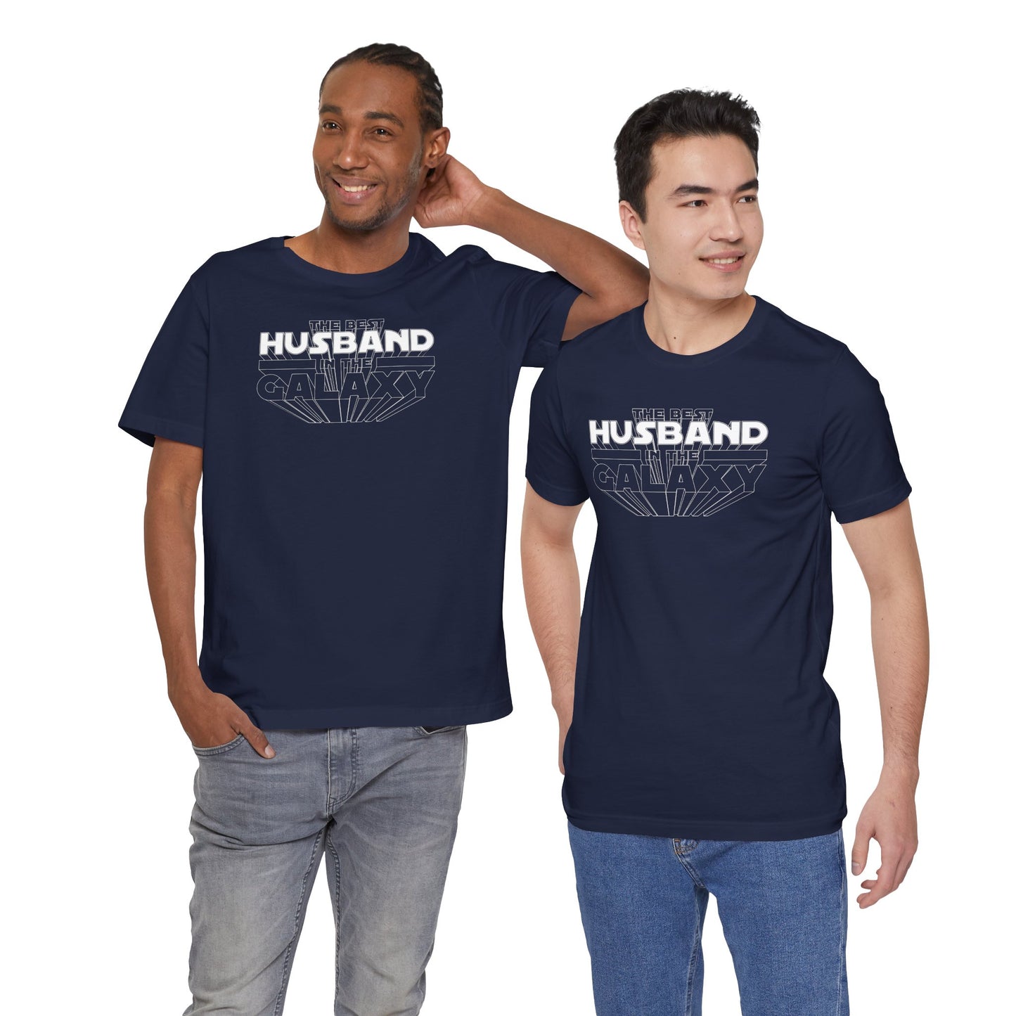 Best Husband In The Galaxy Men's Jersey Short Sleeve Tee