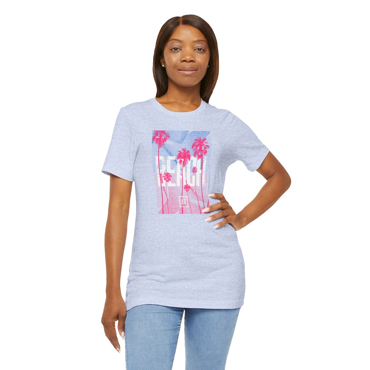 Beach California Unisex Jersey Short Sleeve Tee