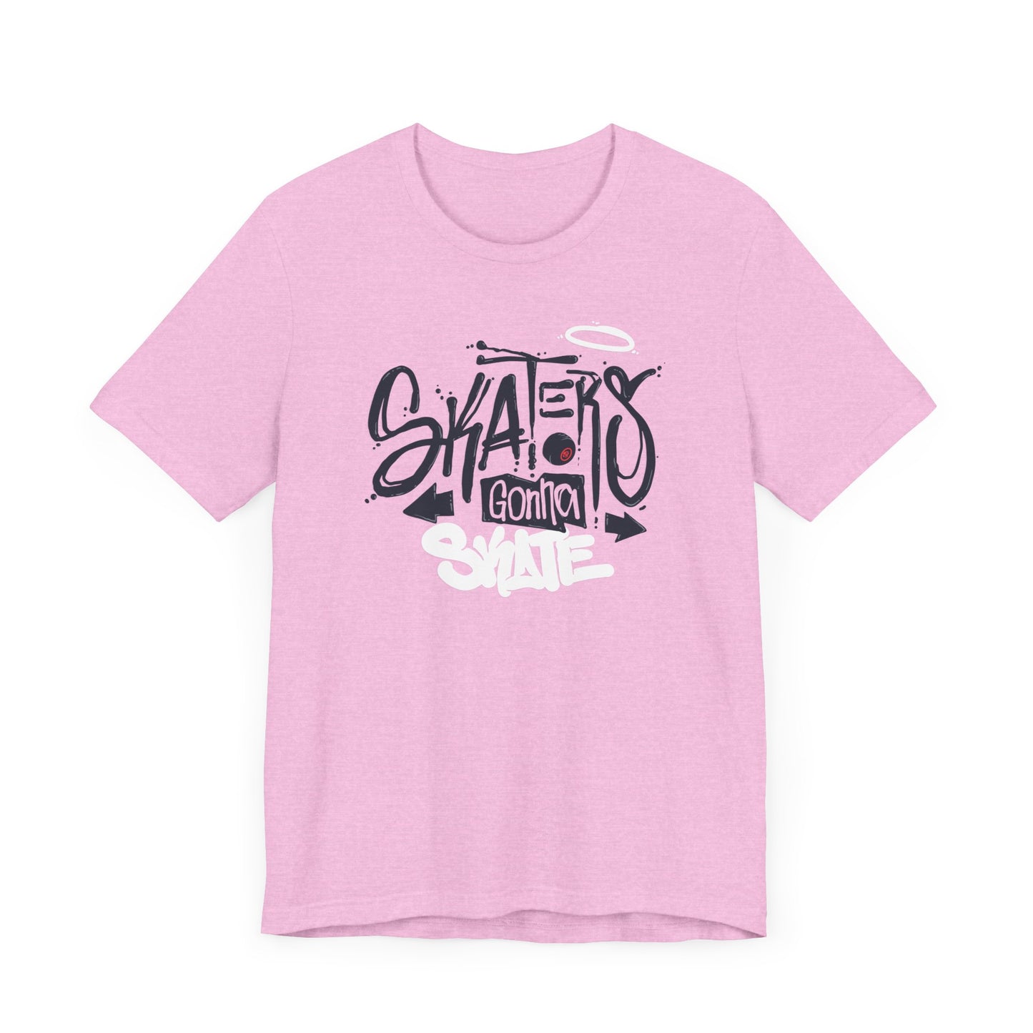 Skaters Gonna Skate Unisex Jersey Short Sleeve Tee