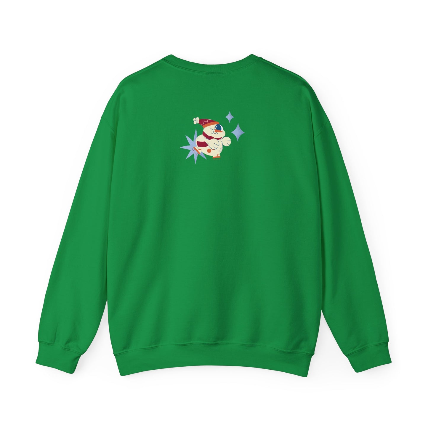 Unisex Heavy Blend Crewneck Sweatshirt I'm Sexy And I Snow It Snowman Design ⛄️❄️✨