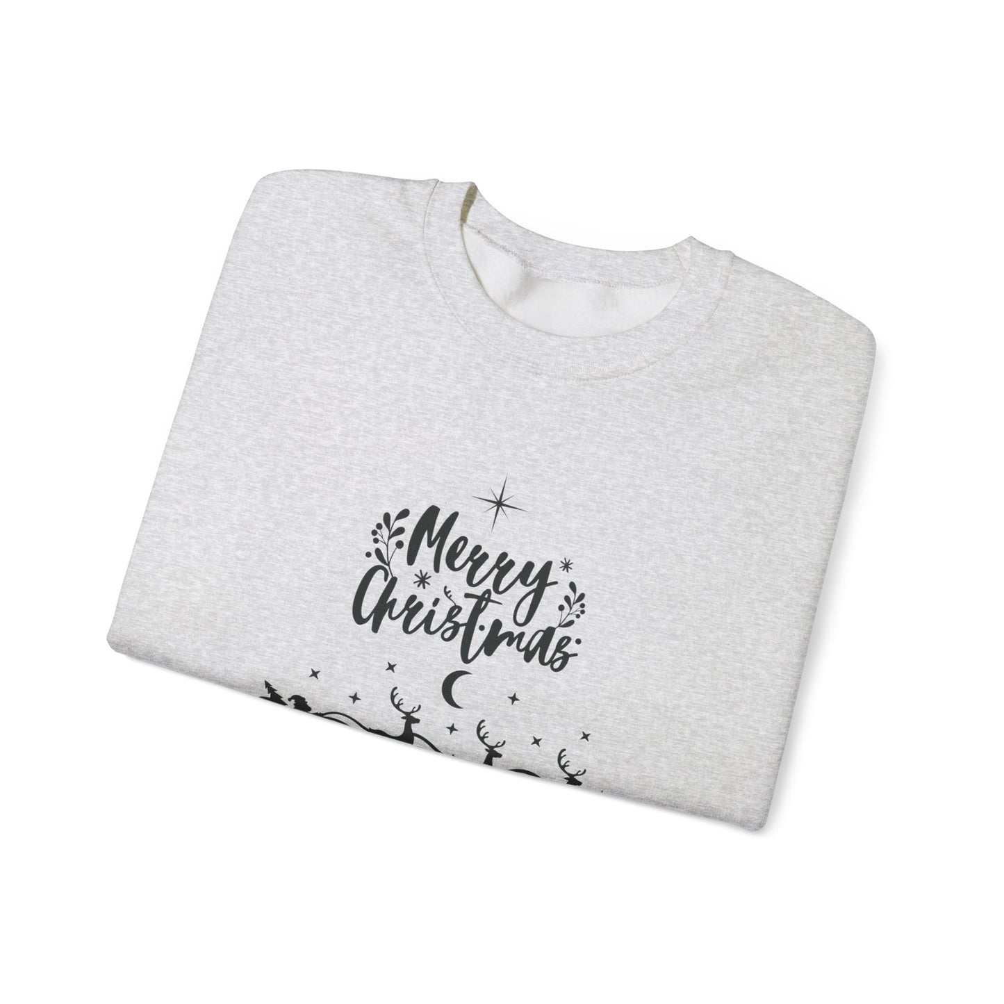 Unisex Heavy Blend Crewneck Sweatshirt Santa's Sleigh 🎅✨🎉