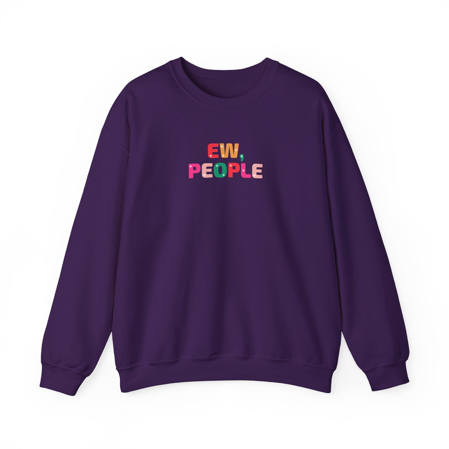 Unisex Heavy Blend Crewneck Sweatshirt Ew, People & Merry Christmas, I Guess 🎄✨