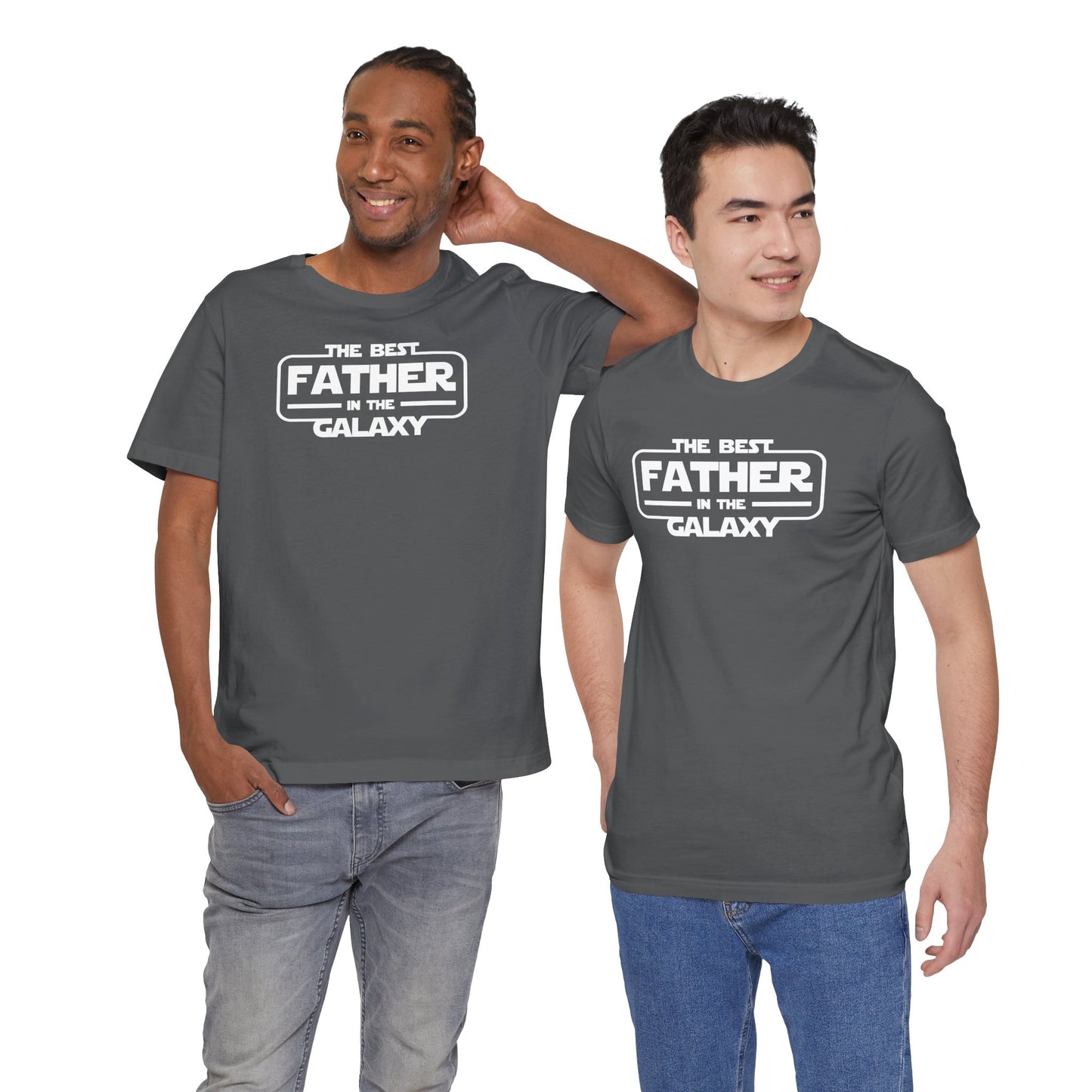 Best Father In The Galaxy Men's Jersey Short Sleeve Tee